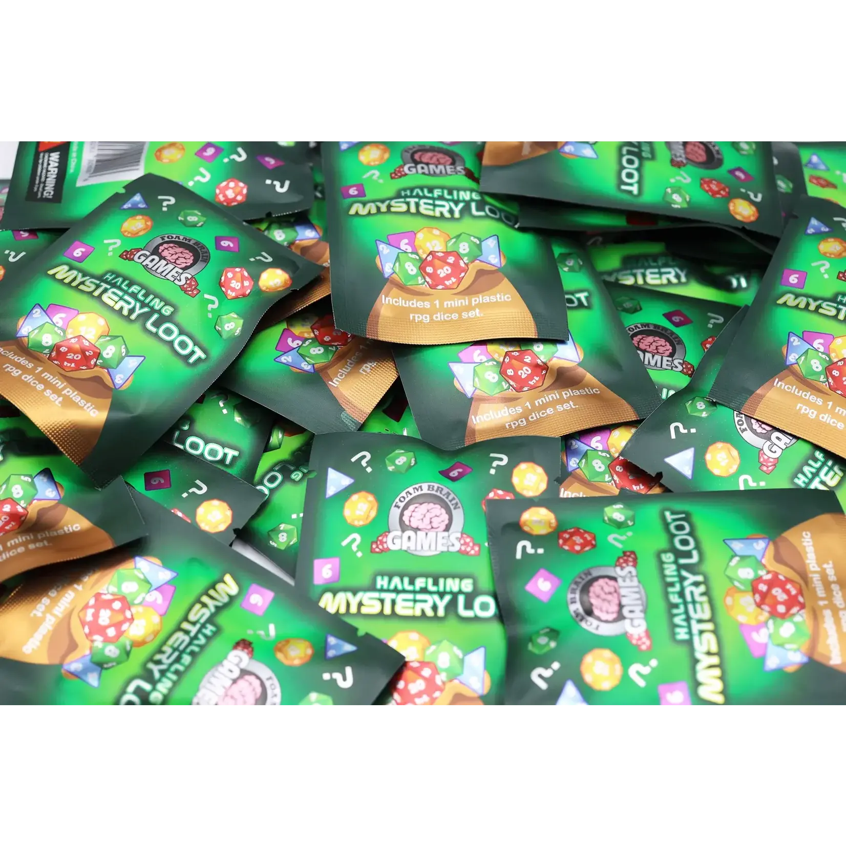 Foam Brain Games Mystery Loot: Halfling Dice