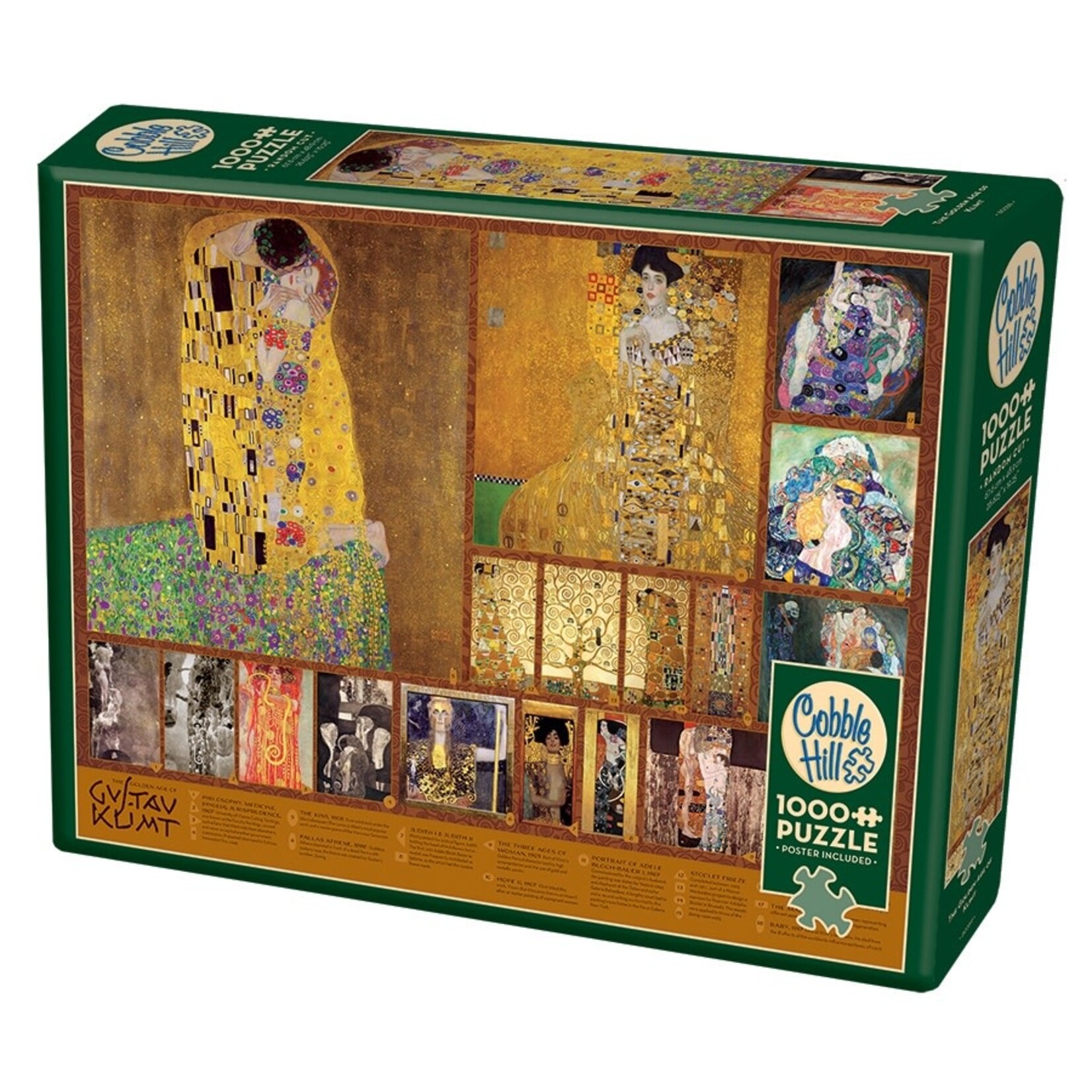 Cobble Hill Cobble Hill: The Golden Age of Klimt Puzzle (1000ct)