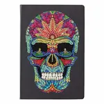 Cobble Hill Cobble Hill: Crystal Art Notebook - Skull