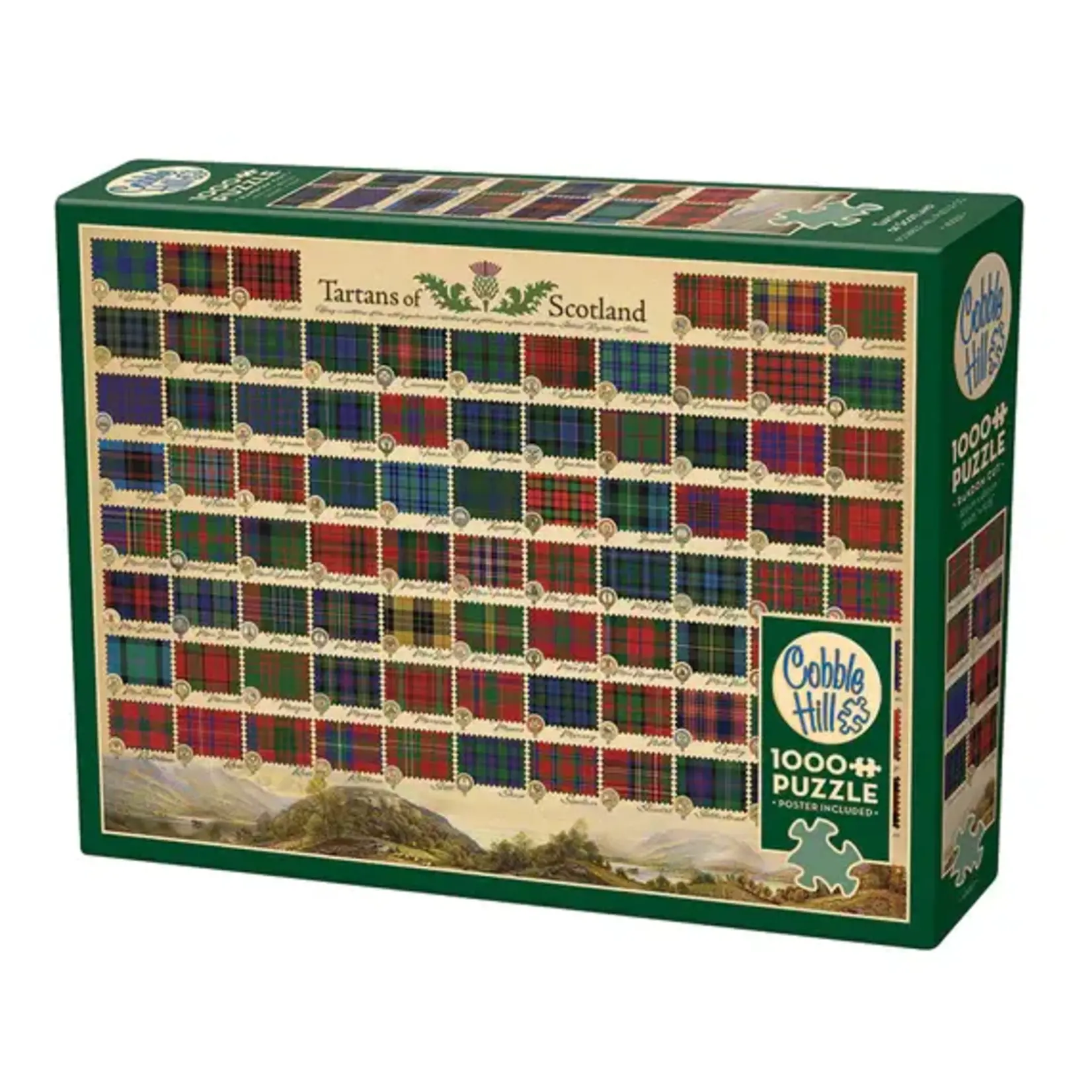 Cobble Hill Cobble Hill: Tartans of Scotland Puzzle (1000ct)