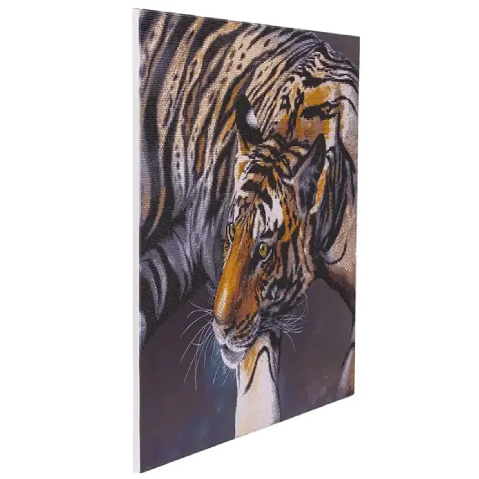 Cobble Hill: Crystal Art Kit Extra Large - The Tiger - Phoenix Fire Games