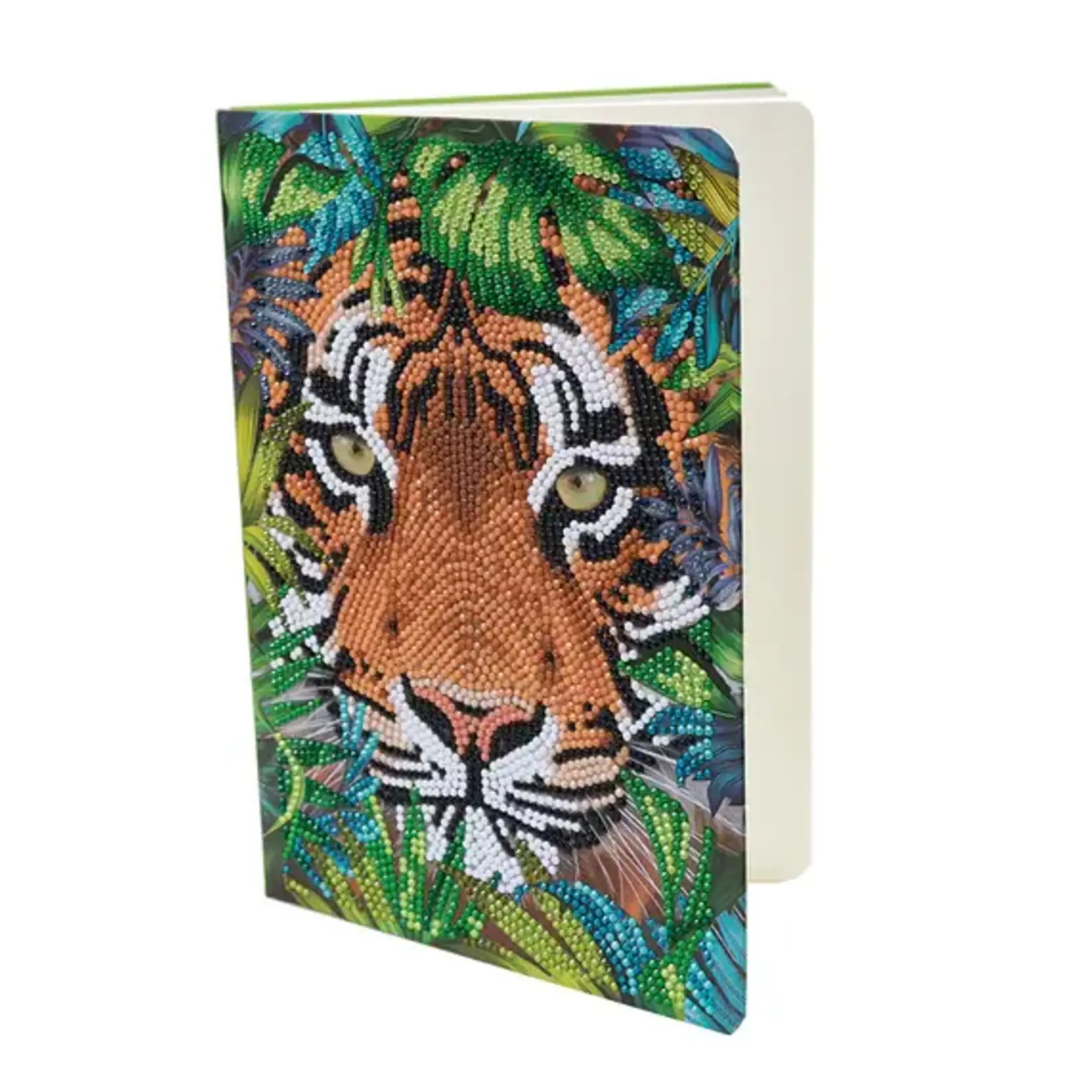Cobble Hill Cobble Hill: Crystal Art Notebook - Tiger in the Forest