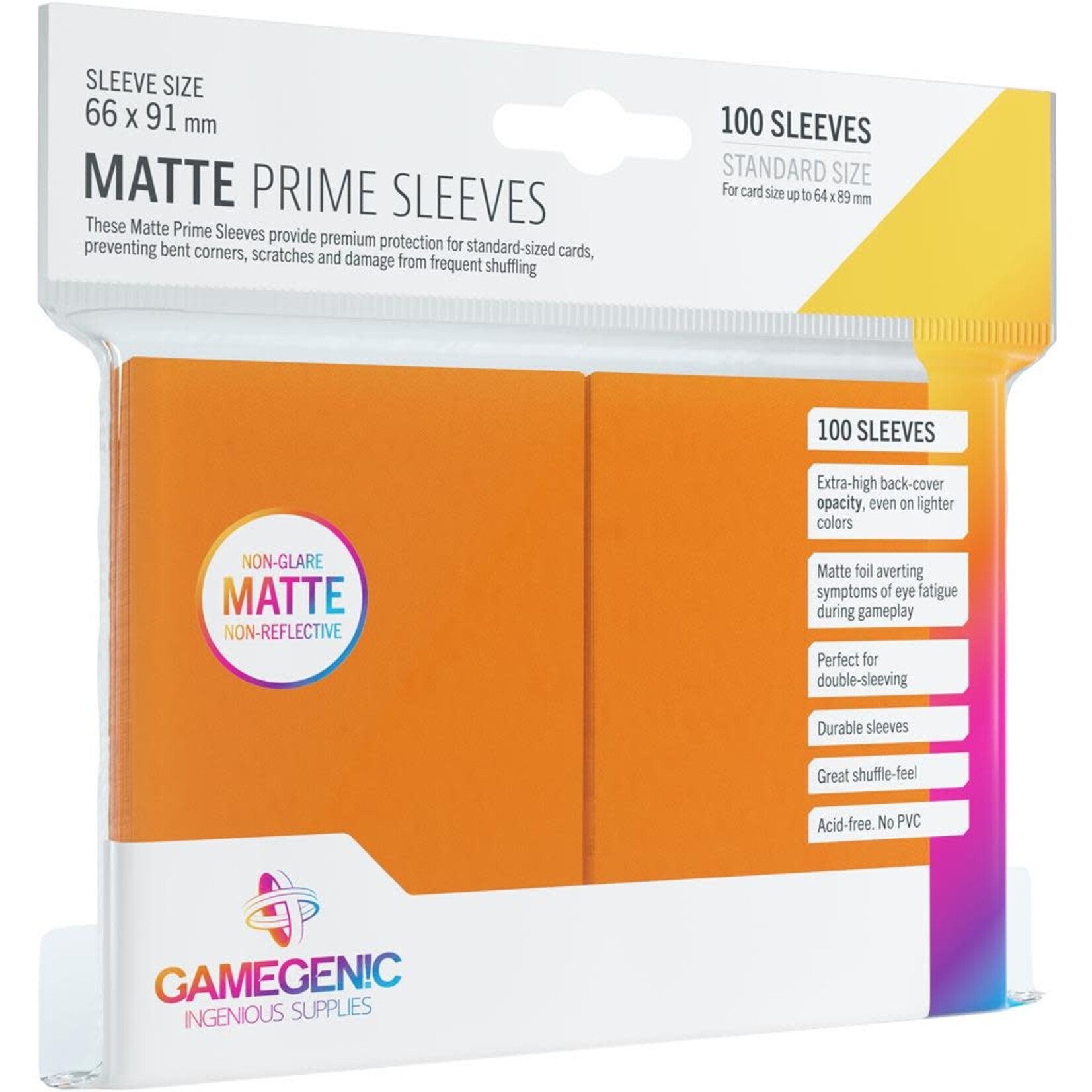 Asmodee Gamegenic: Matte Prime Sleeves -