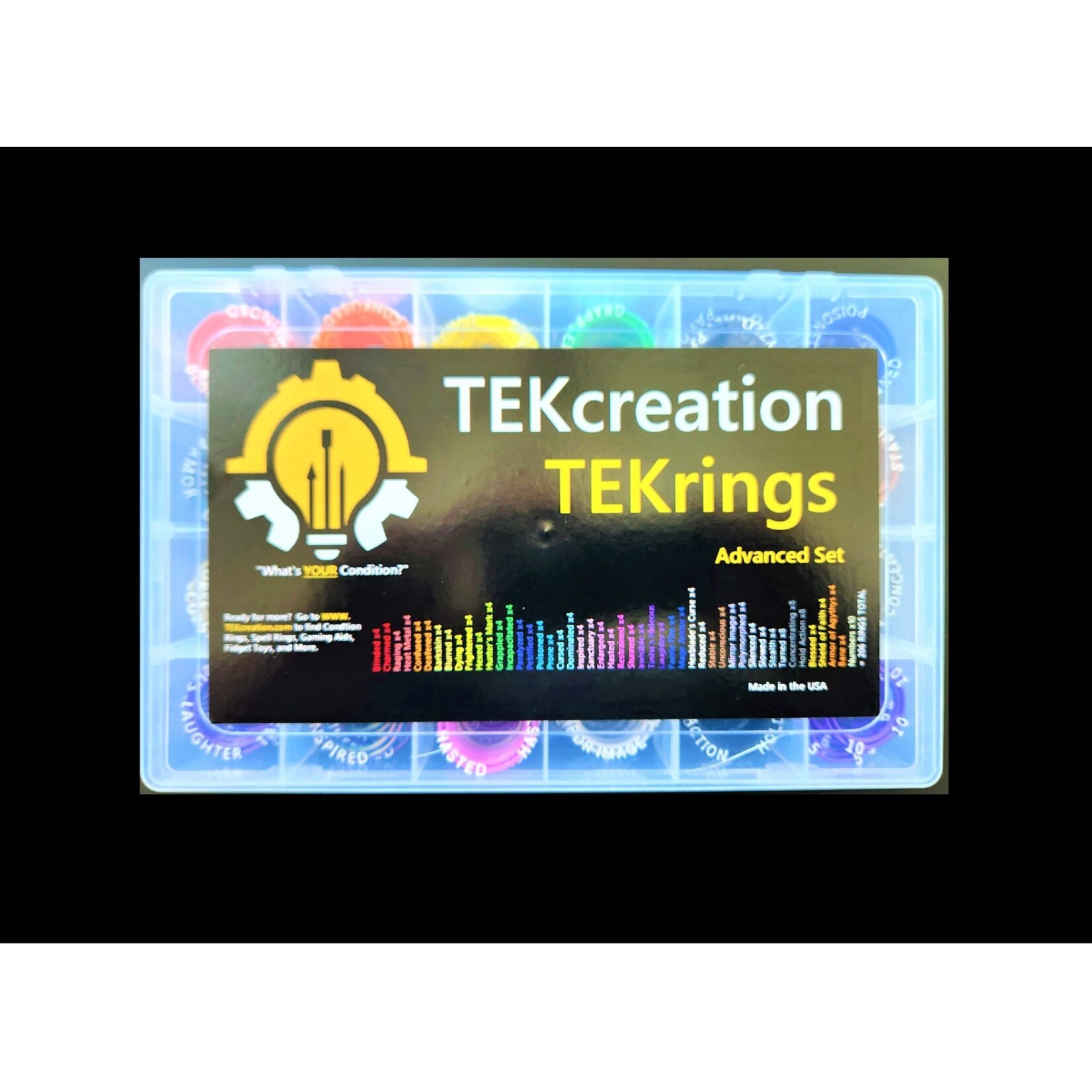 TEKcreation TEK Rings Advanced Set