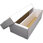 Cardboard Box 1600 card Shoebox