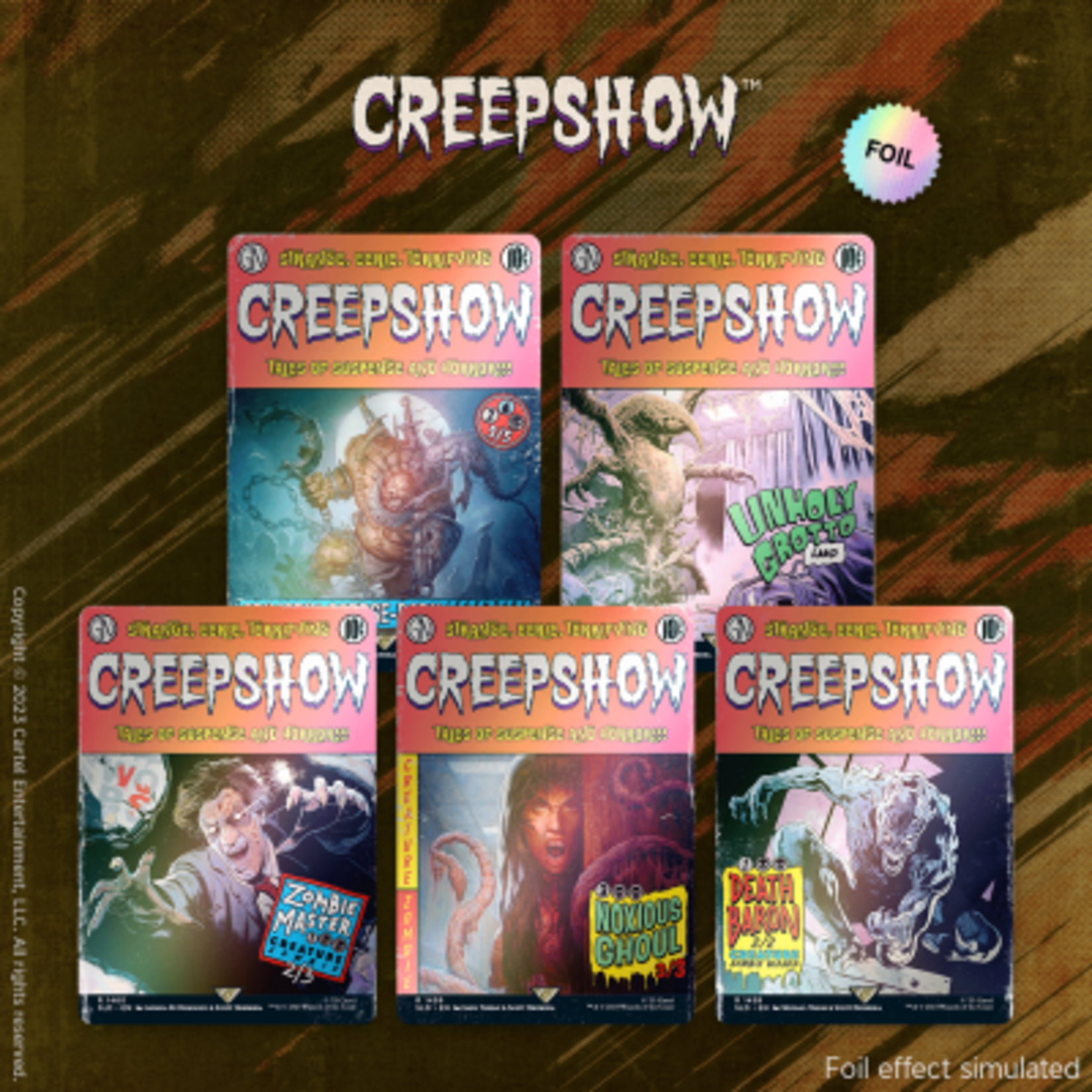 Wizards of the Coast MTG: Secret Lair x Creepshow
