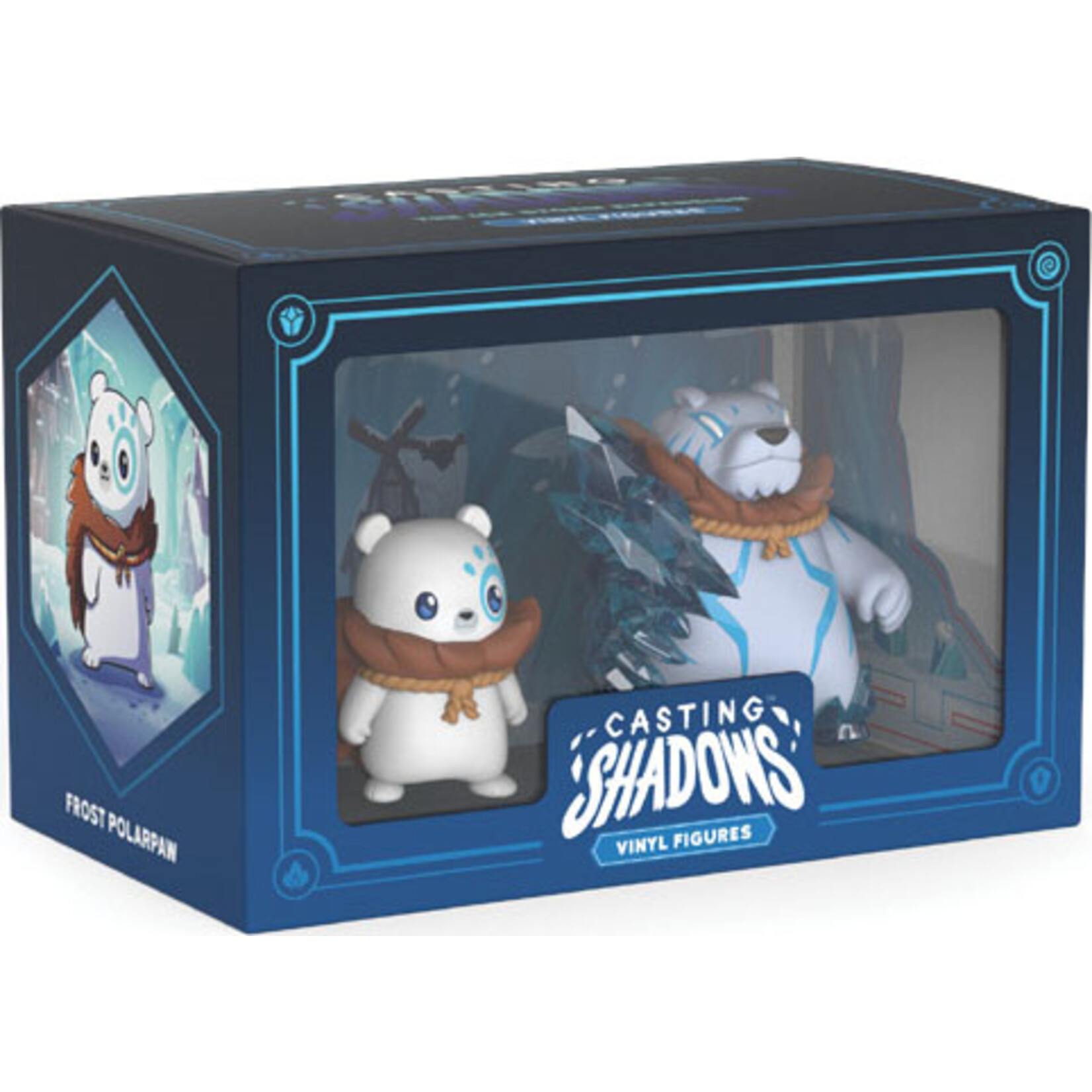 Tee Turtle Casting Shadows: Vinyl Figure Set - Frost Polarpaw & Frost the Merciless