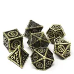 Die Hard Dice Die Hard Dice - Metal 7 Set - Conduit - Gold