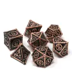 Die Hard Dice Die Hard Dice - Metal 7 Set - Conduit - Copper