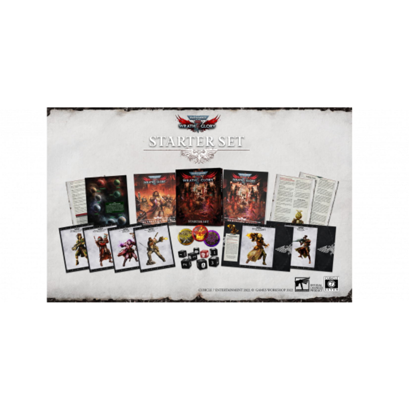 Warhammer 40k RPG: Wrath and Glory RPG Starter Set