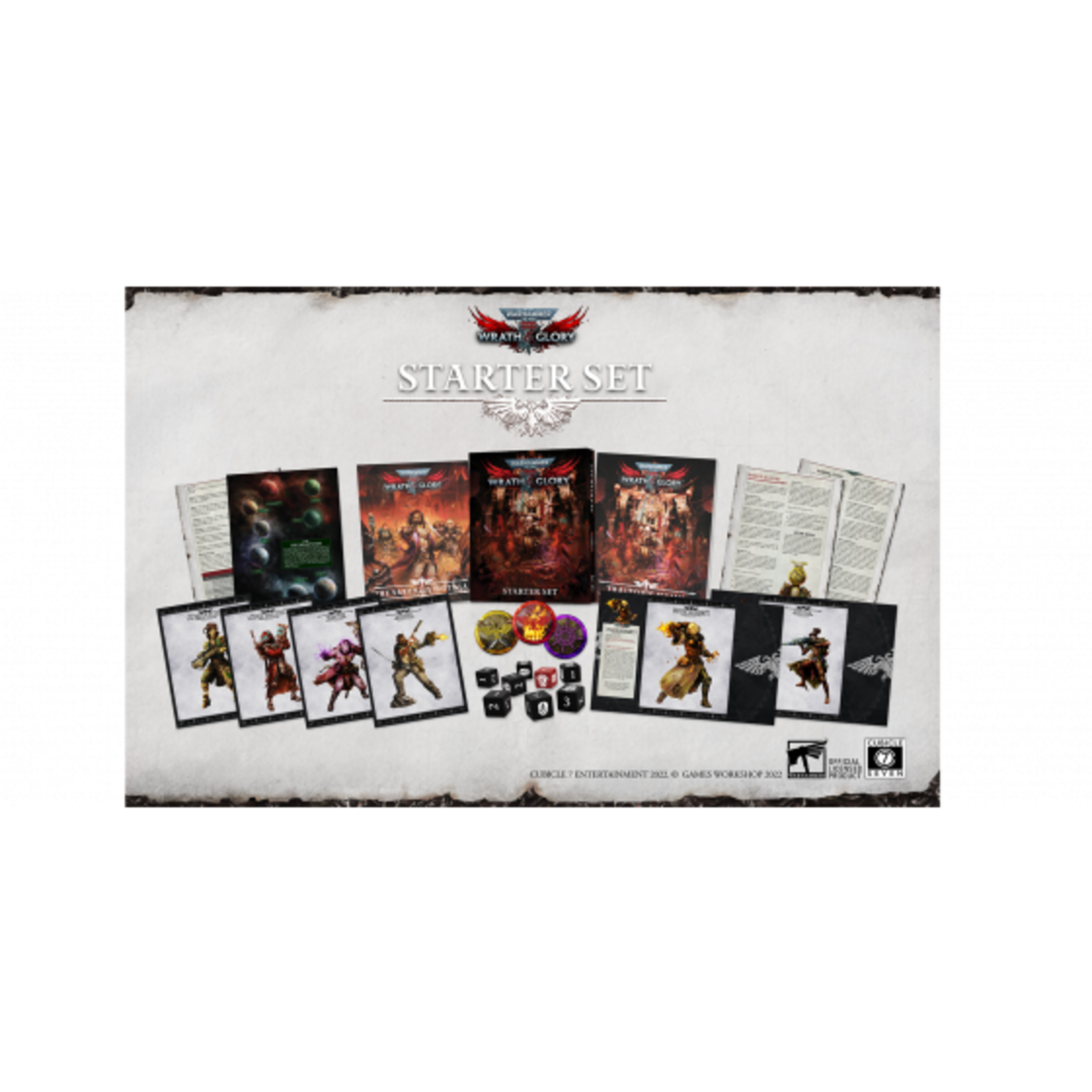Warhammer 40k RPG: Wrath and Glory - Starter Set