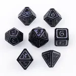 Die Hard Dice Die Hard Dice - Metal 7 Set - Mages Guild - Necromancy
