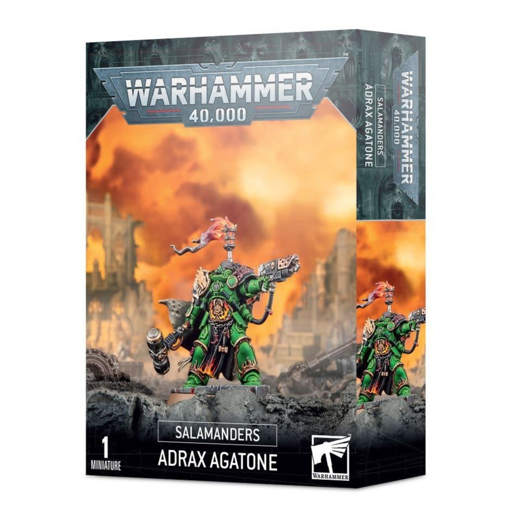 Games Workshop Warhammer 40K: Salamanders - Adrax Agatone