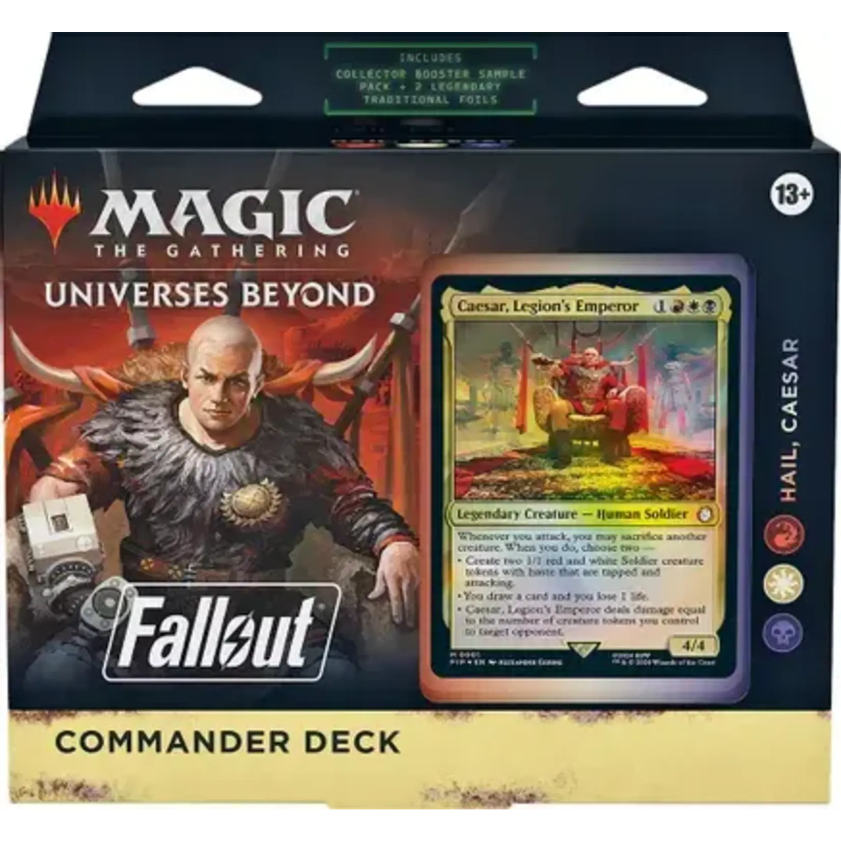 Wizards of the Coast MTG: Universes Beyond: Fallout Commander Deck - Hail, Caesar