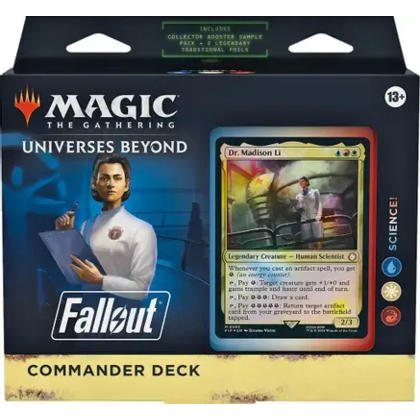 Wizards of the Coast MTG Universes Beyond: Fallout Commander Deck - Science!