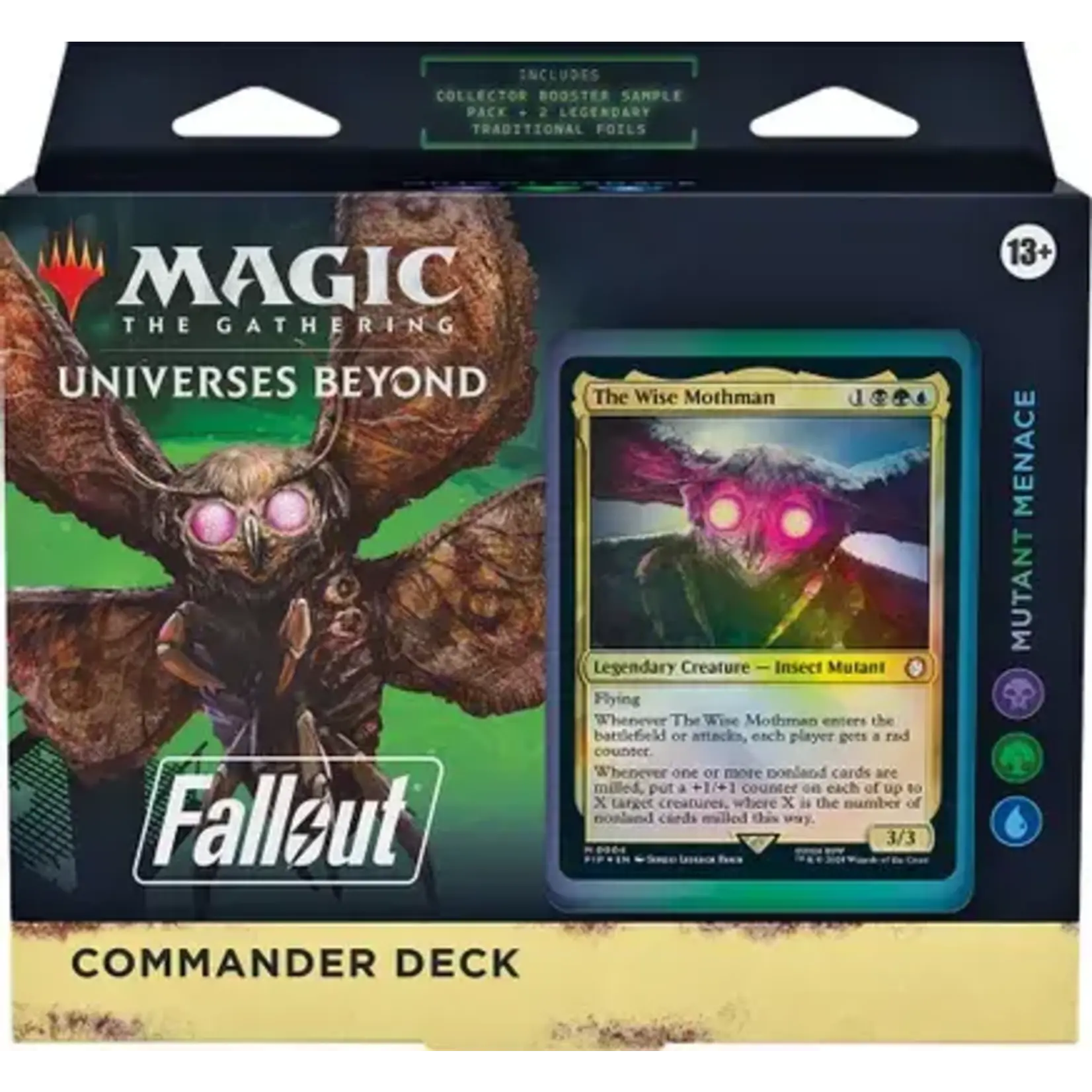 Wizards of the Coast MTG: Universes Beyond: Fallout Commander Deck - Mutant Menace
