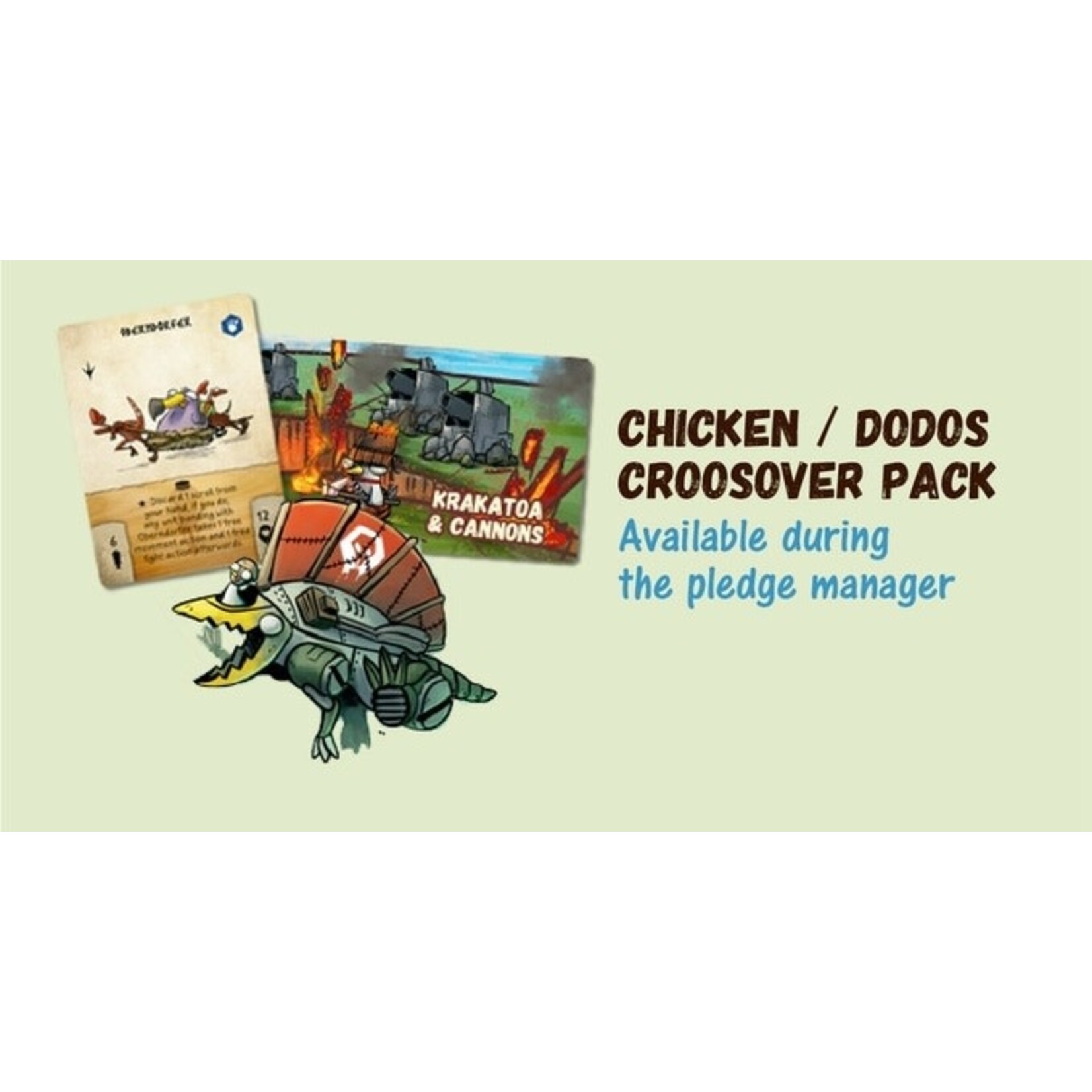 Dodos Riding Dinos (Kickstarter Deluxe Edition) + Add-On Packs