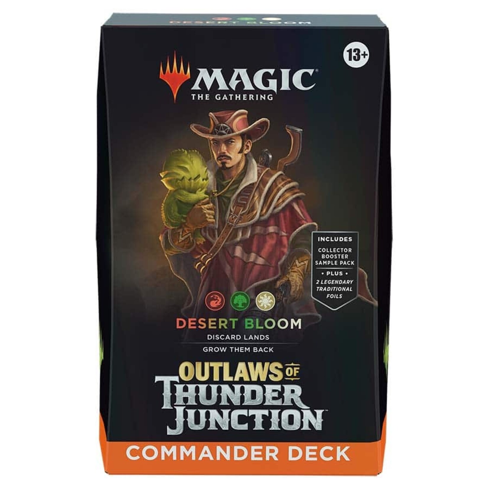 Wizards of the Coast MTG: Outlaws of Thunder Junction Commander Deck - Desert Bloom