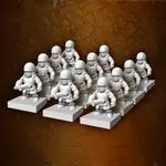 Lucky Duck Games Kingdom Rush: Rift in Time Soldier Miniatures