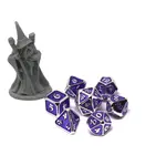 Die Hard Dice Die Hard Dice - Critlings Metal 7 Set - Mythica - Platinum Amethyst