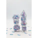 Foam Brain Games Foam Brain 7 Set Polyhedral Dice - Transgender Pride Flag