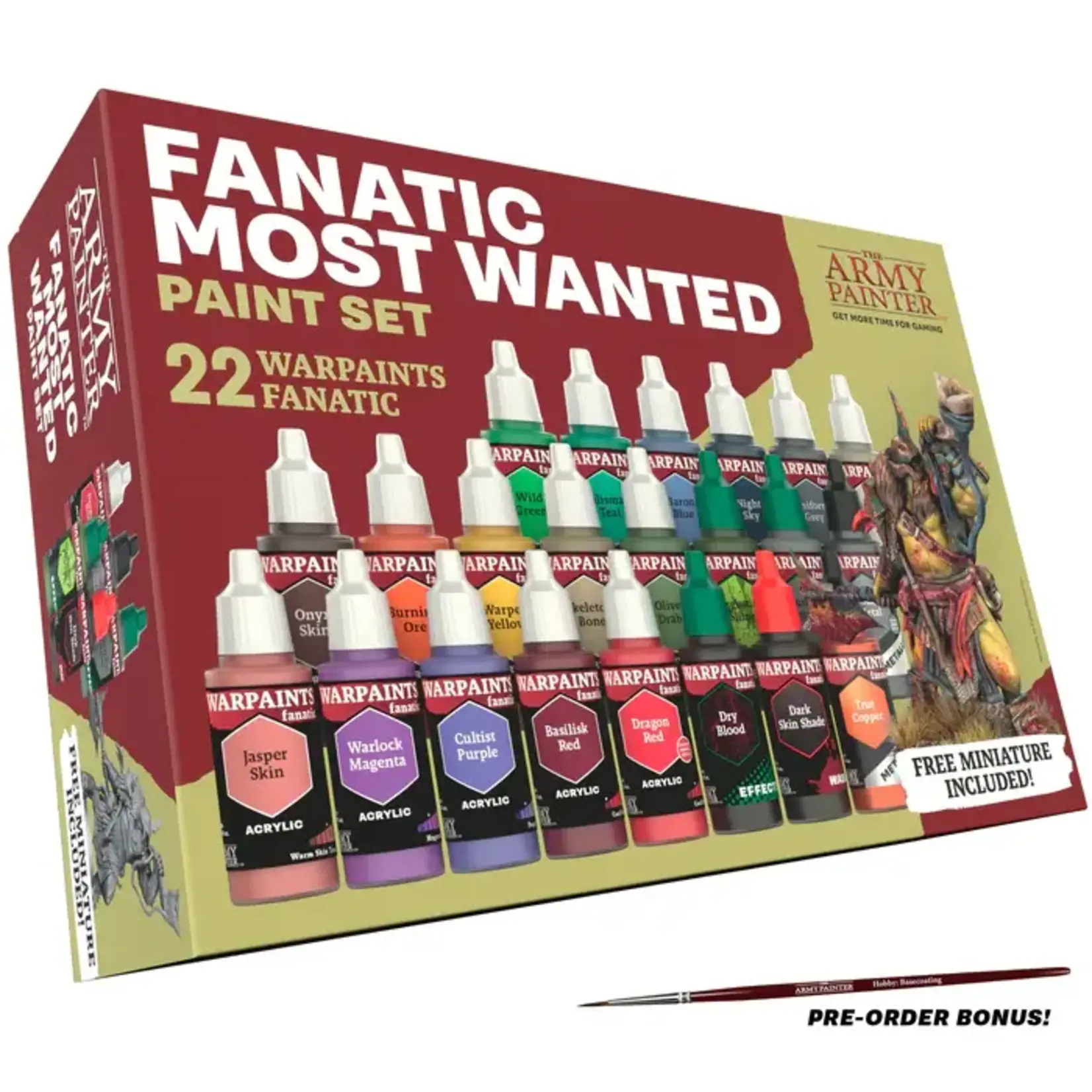 Army Painter Army Painter Fanatic: Most Wanted Paint Set