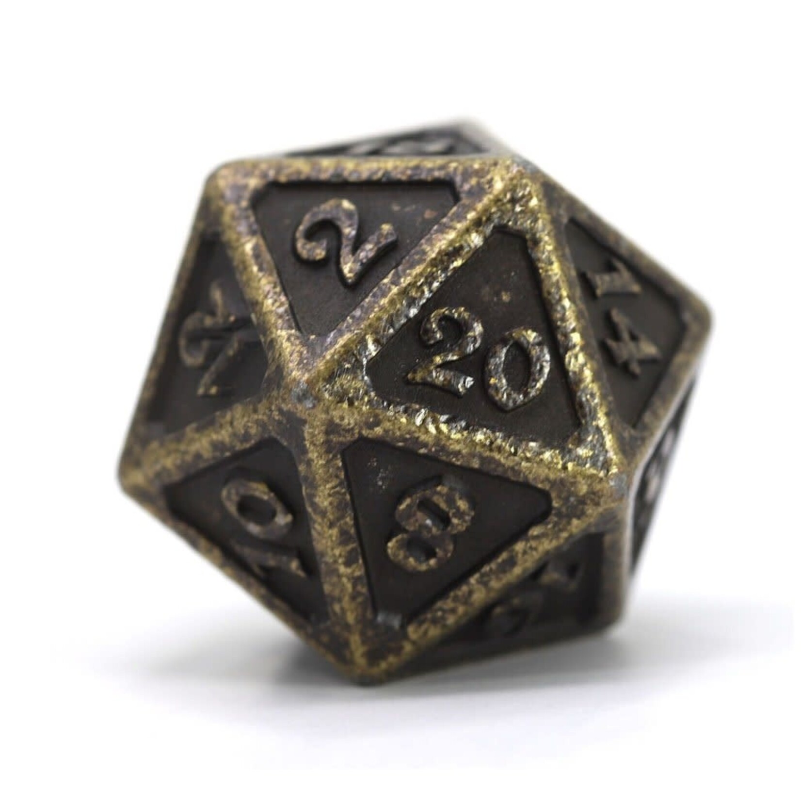 Die Hard Dice Die Hard Dice - Dire D20 - Mythica - Dark Gold