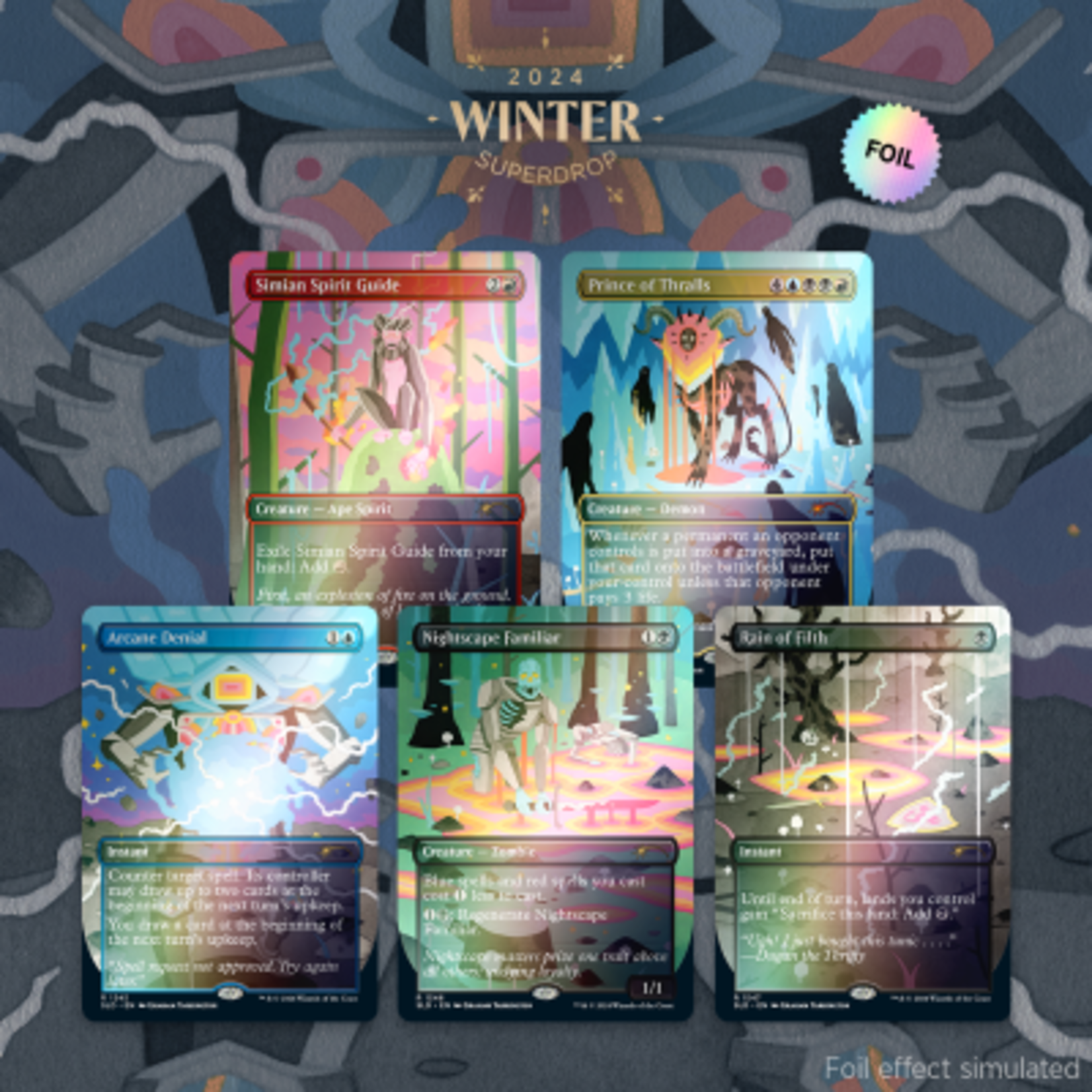 Wizards of the Coast MTG: Secret Lair - Prismatic Nightmares