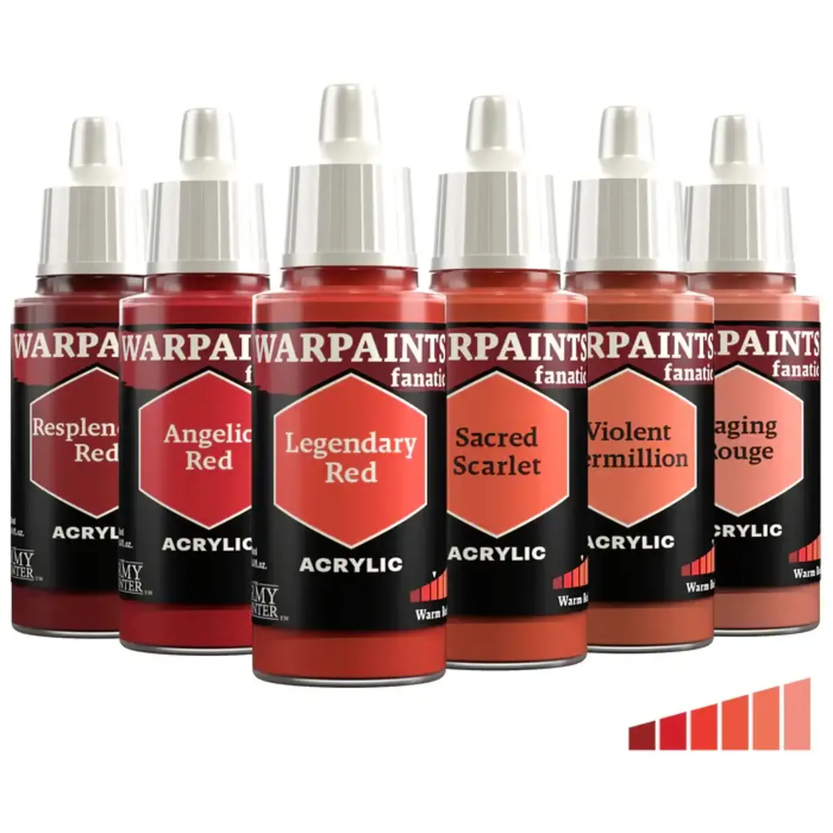 Army Painter Army Painter Fanatic: Flexible Triad - Warm Reds:
