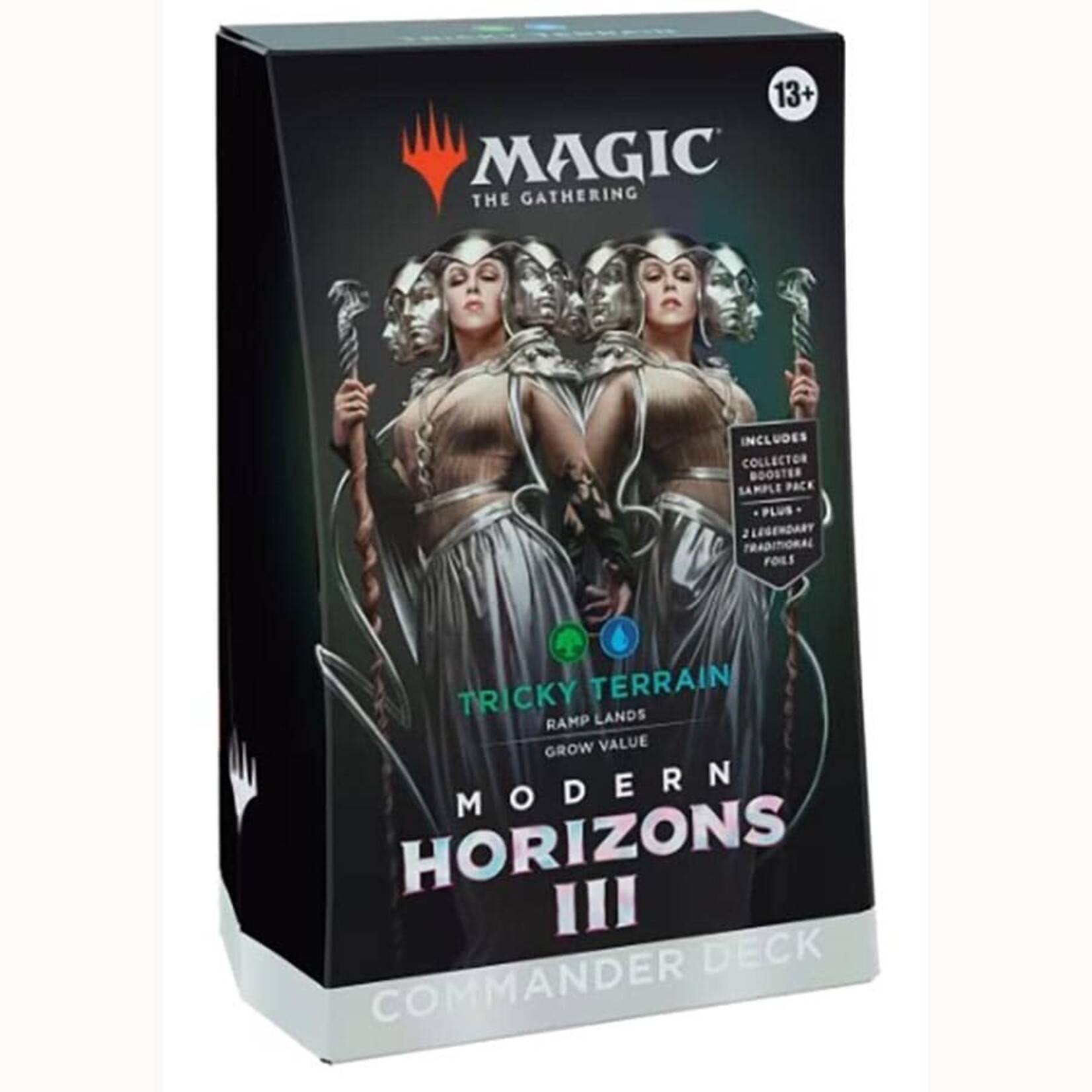 Wizards of the Coast MTG: Modern Horizons III Commander Deck - Tricky Terrain
