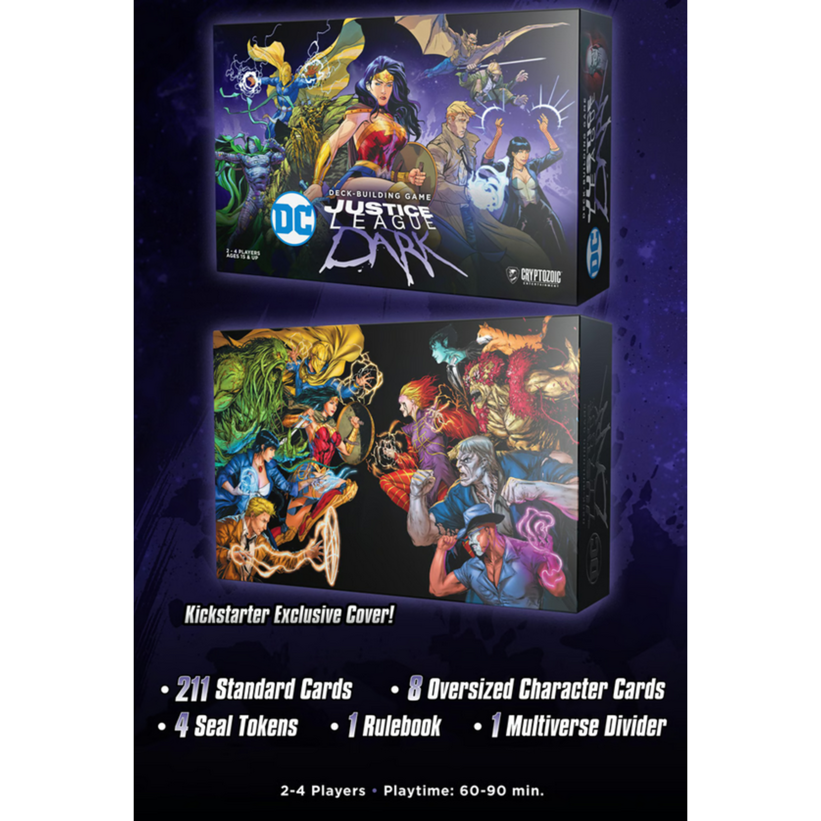 Cryptozoic DC Comics Deck-Building Game: Justice League Dark KS Bundle