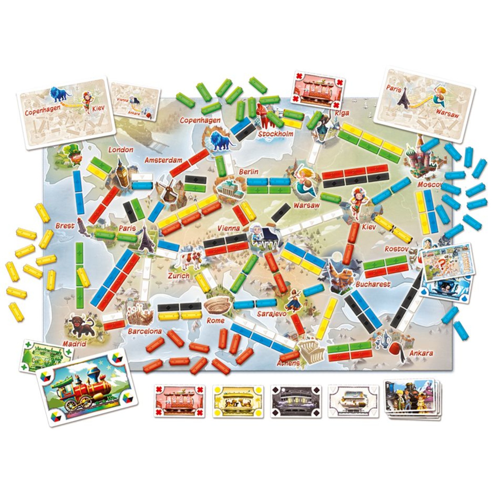 Days of Wonder Ticket to Ride: First Journey - Europe