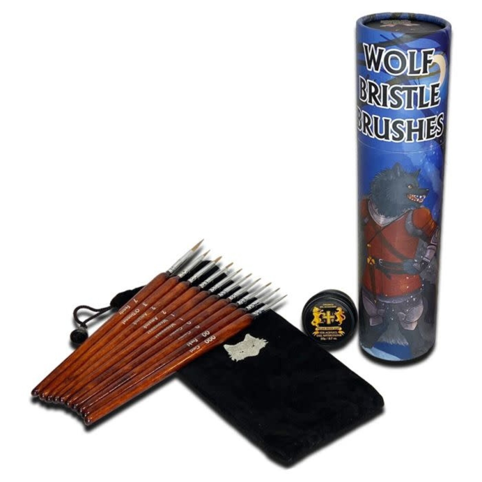 Chronicle RPG Accessories Chronicle: Wolf Bristle Brushes