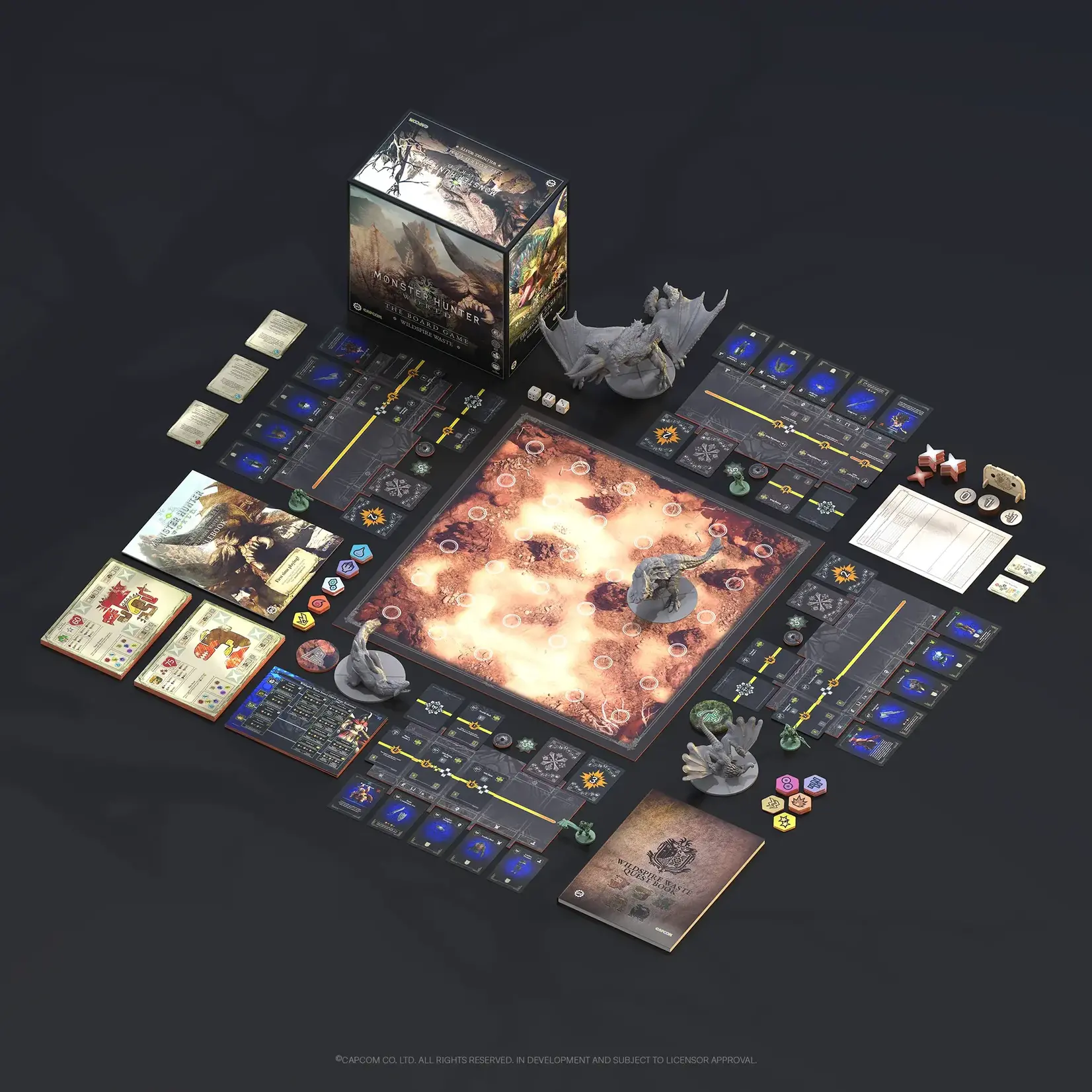 Steamforged Games Monster Hunter World: The Board Game - Wildspire Waste Core