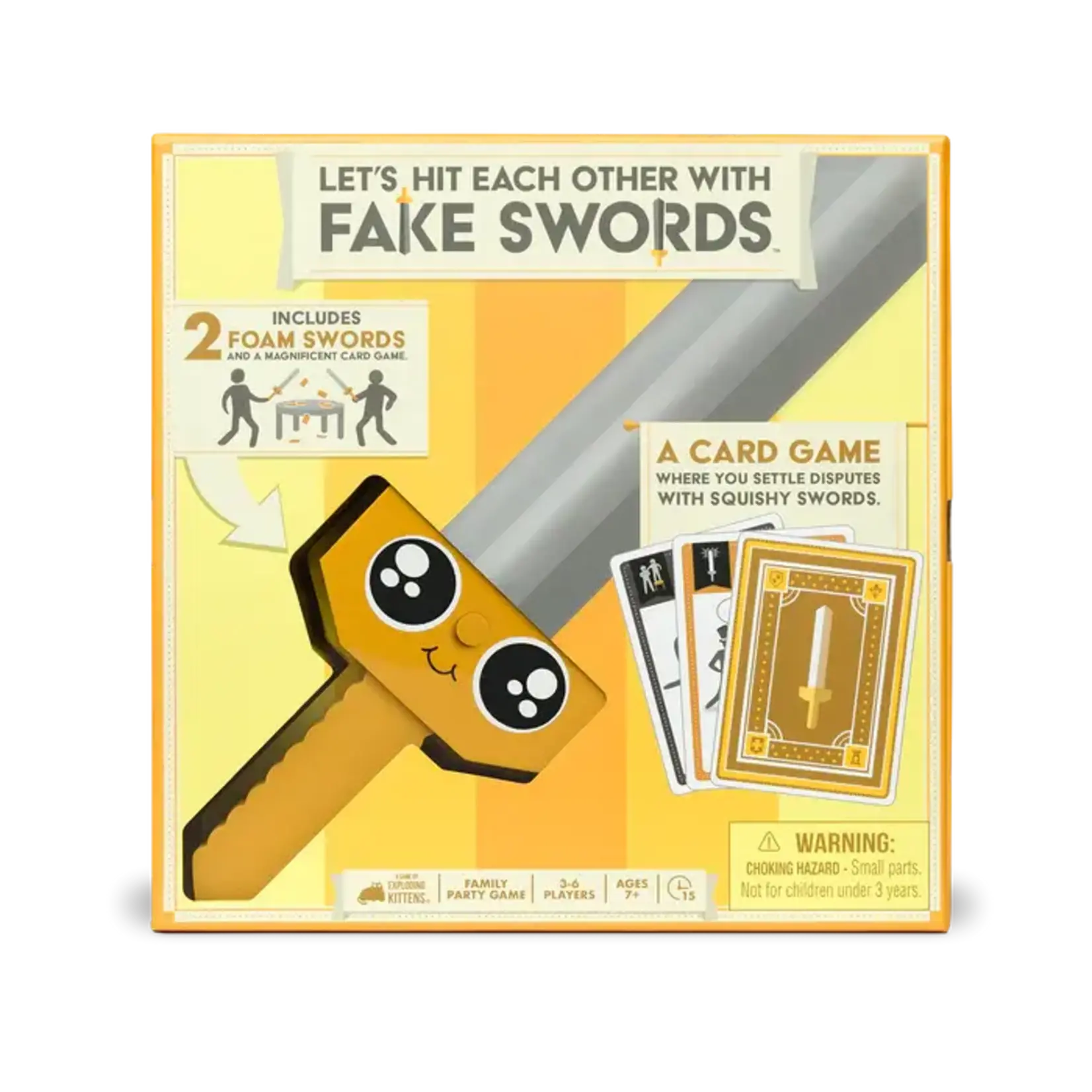 Let's Hit Each Other with Fake Swords