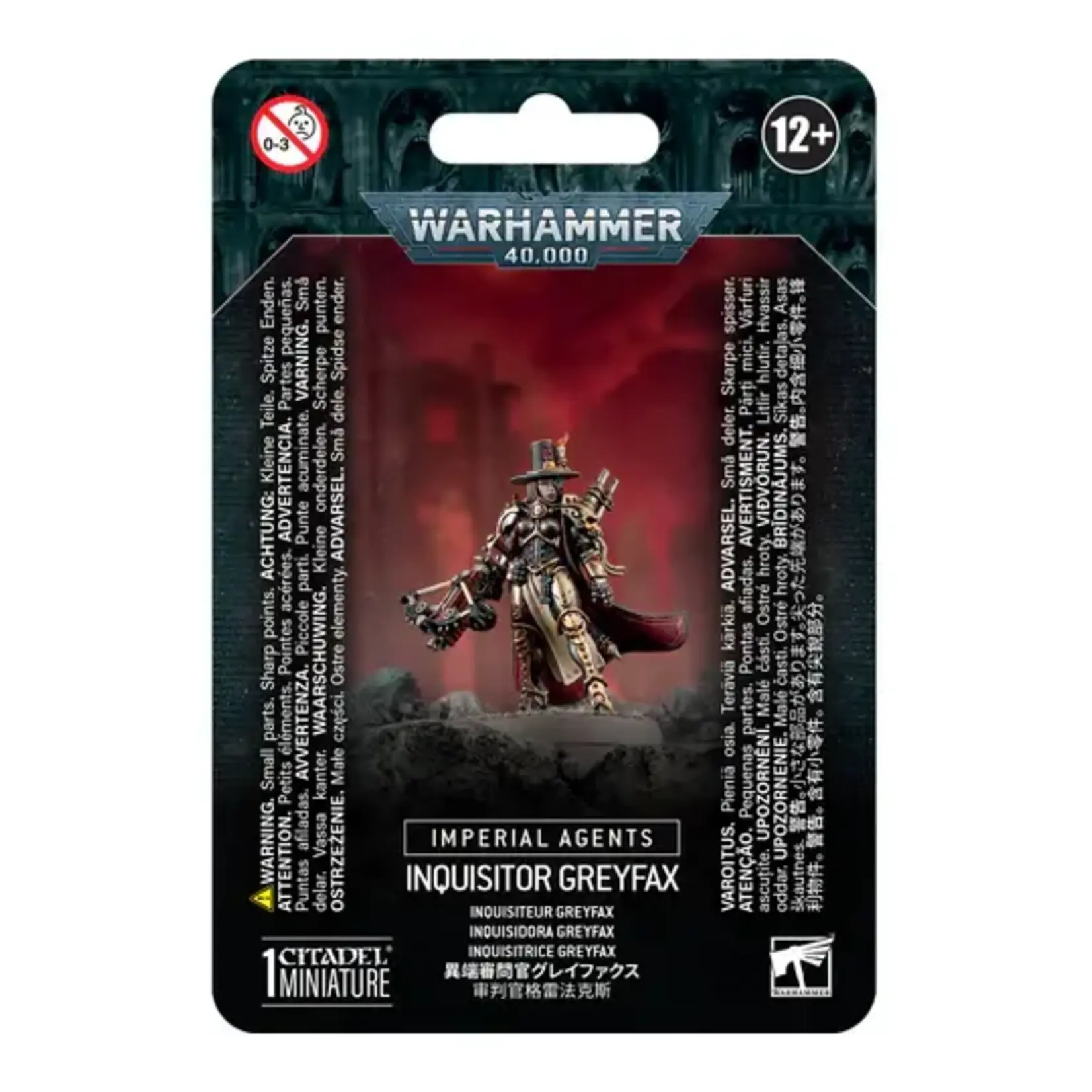 Games Workshop Warhammer 40K: Imperial Agents - Inquisitor Greyfax