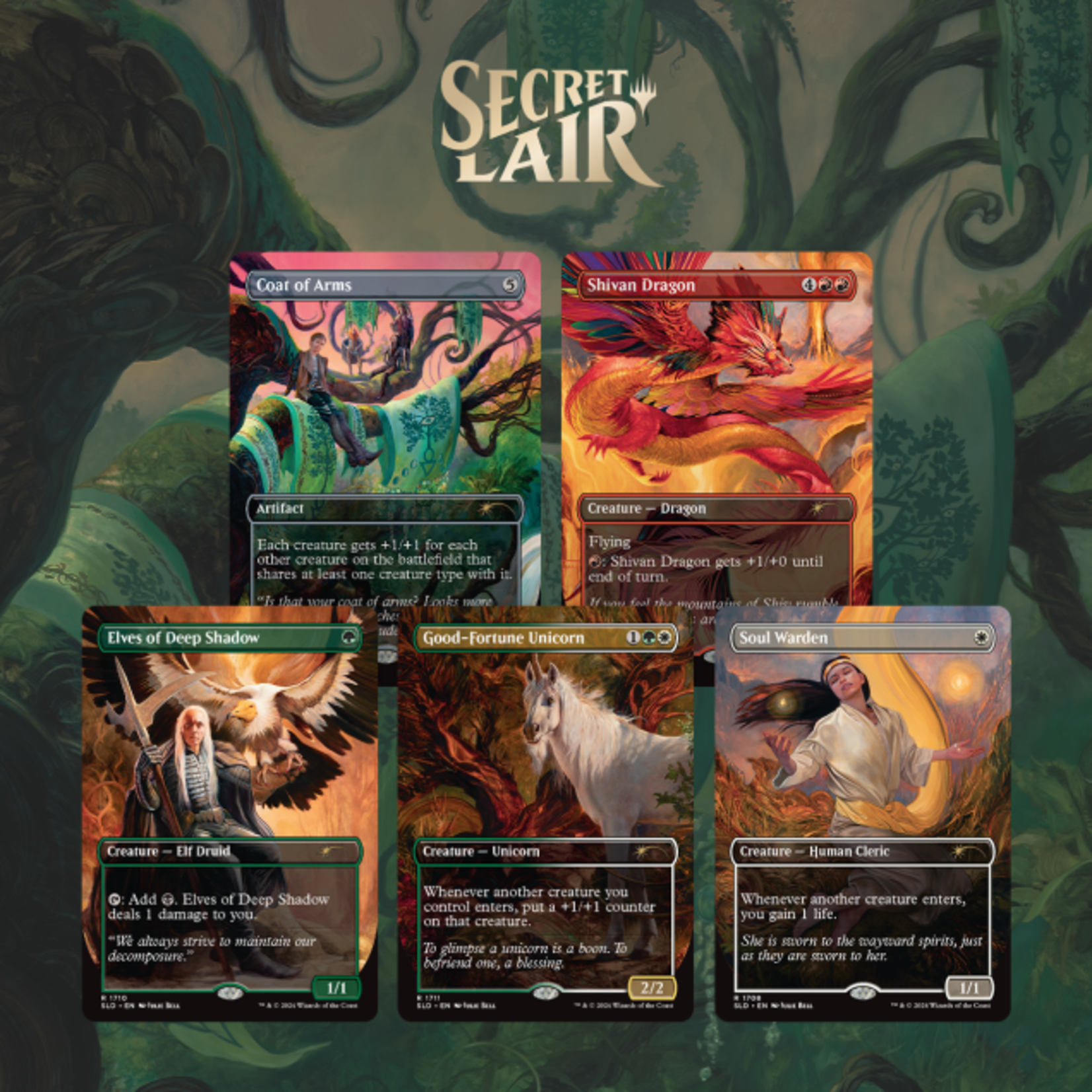 Wizards of the Coast MTG: Secret Lair - Featuring: Julie Bell (Non-Foil)