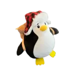 Left Justified Studio Jewels Verne Plush Penguin Explorer
