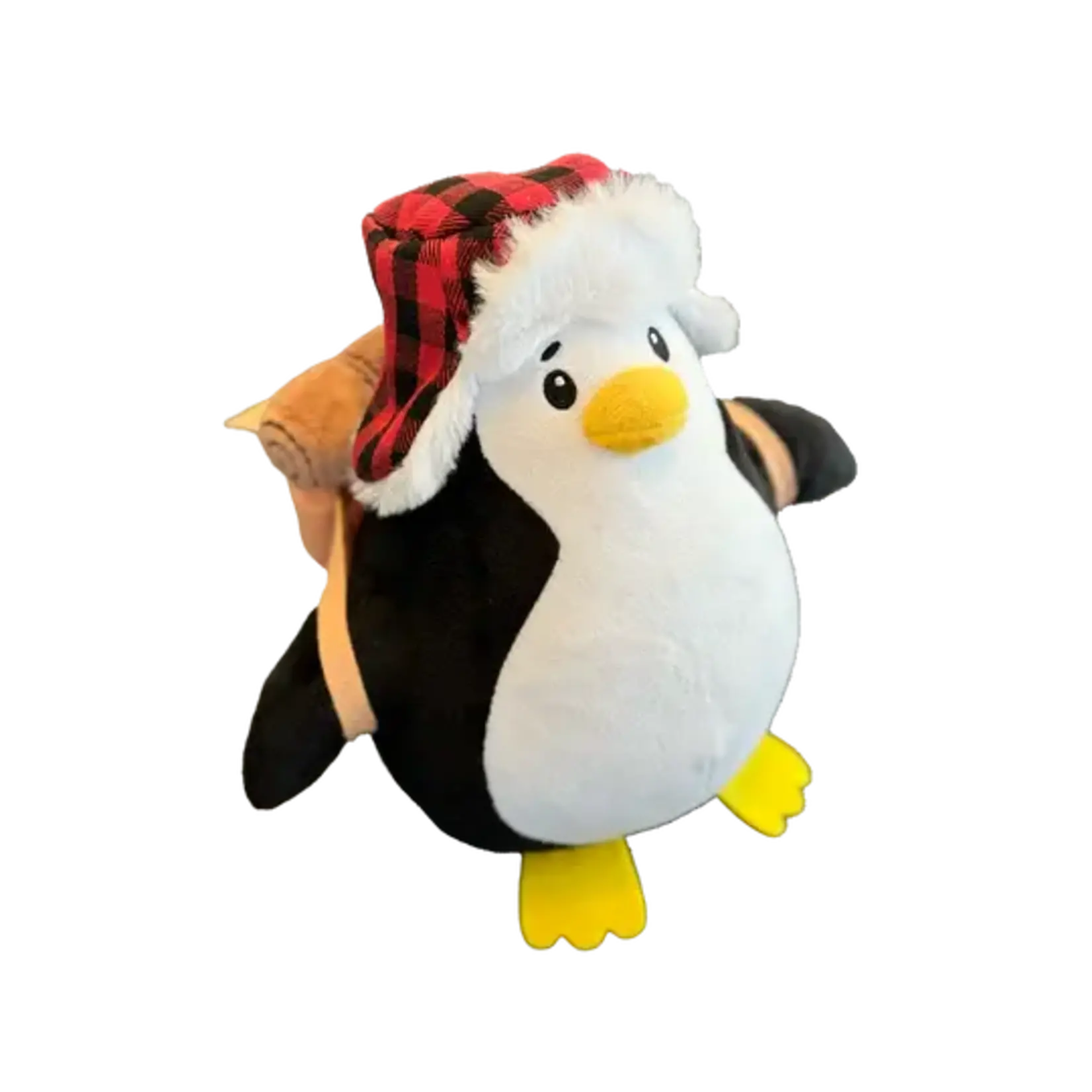 Left Justified Studio Jewels Verne Plush Penguin Explorer