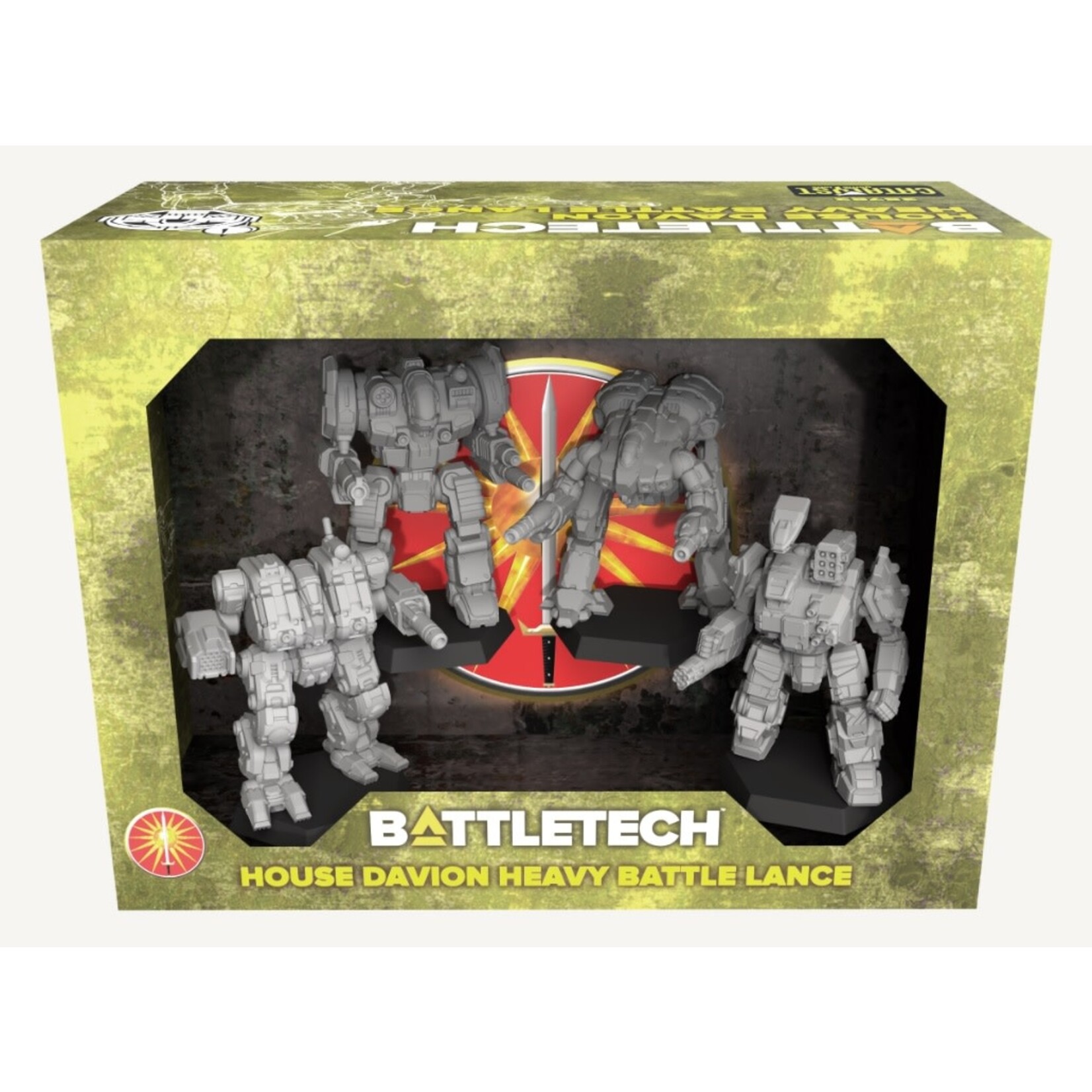 Catalyst BattleTech: Miniature Force Pack - House Davion Heavy Battle Lance