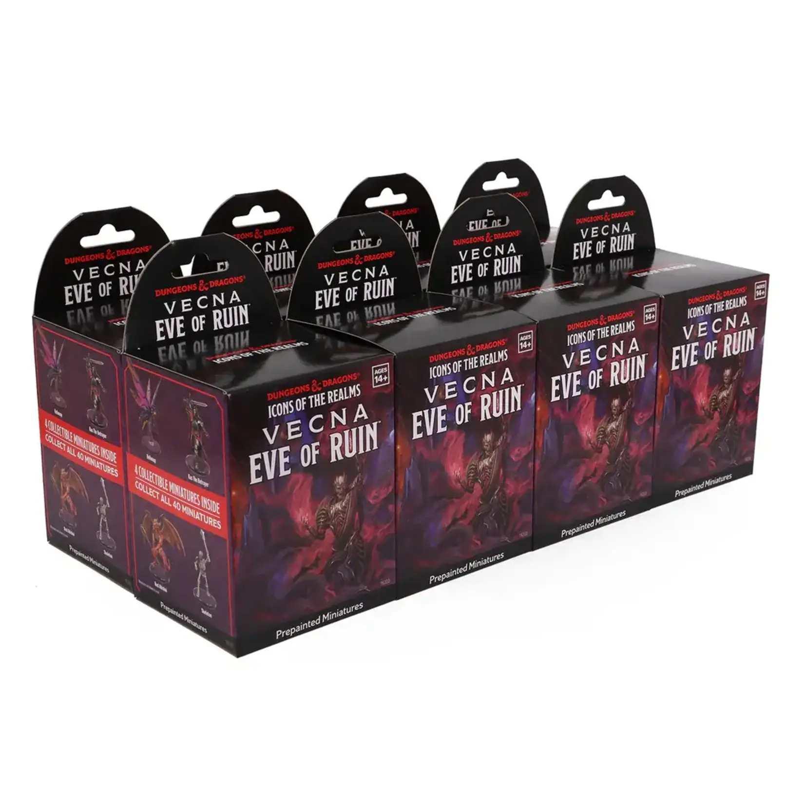 Wiz Kids D&D Prepainted Miniatures: Vecna - Eve of Ruin Booster Brick