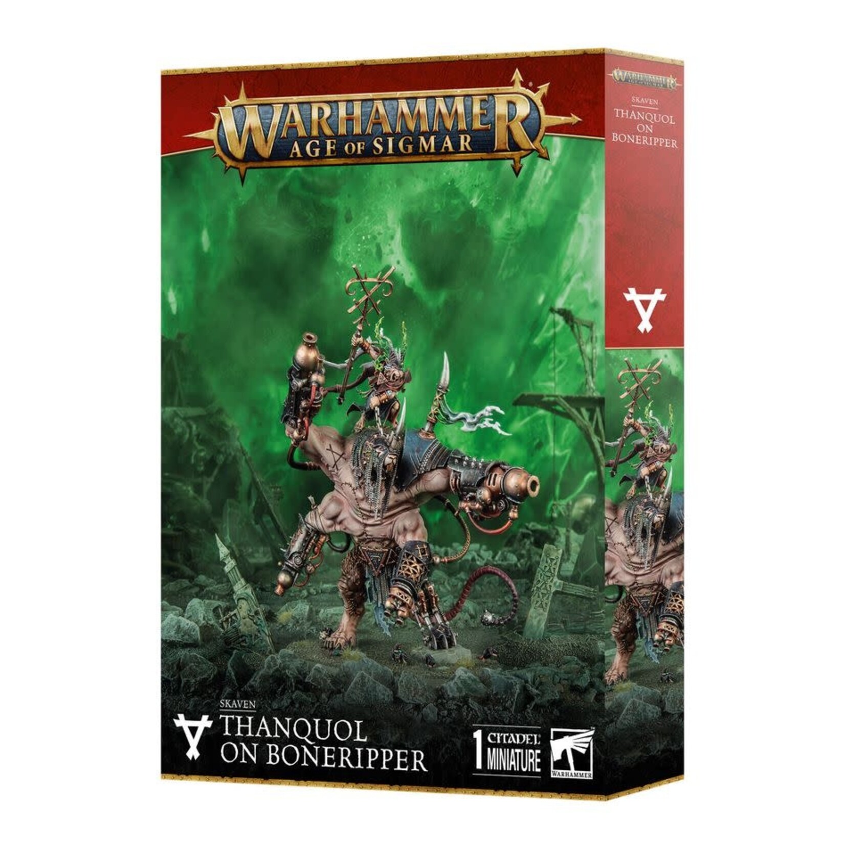 Games Workshop Age of Sigmar: Skaven - Vizzik Skour, Prophet of the Horned Rat