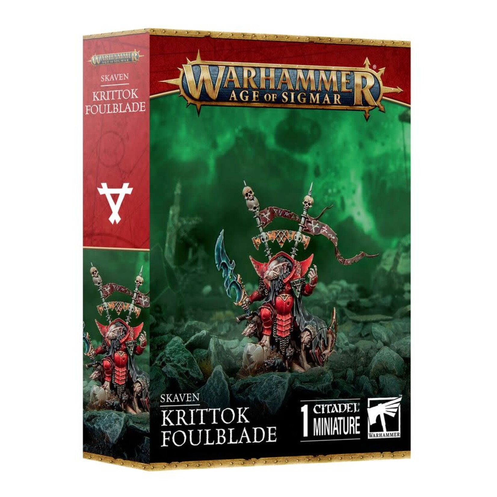Games Workshop Age of Sigmar: Skaven - Krittok Foulblade
