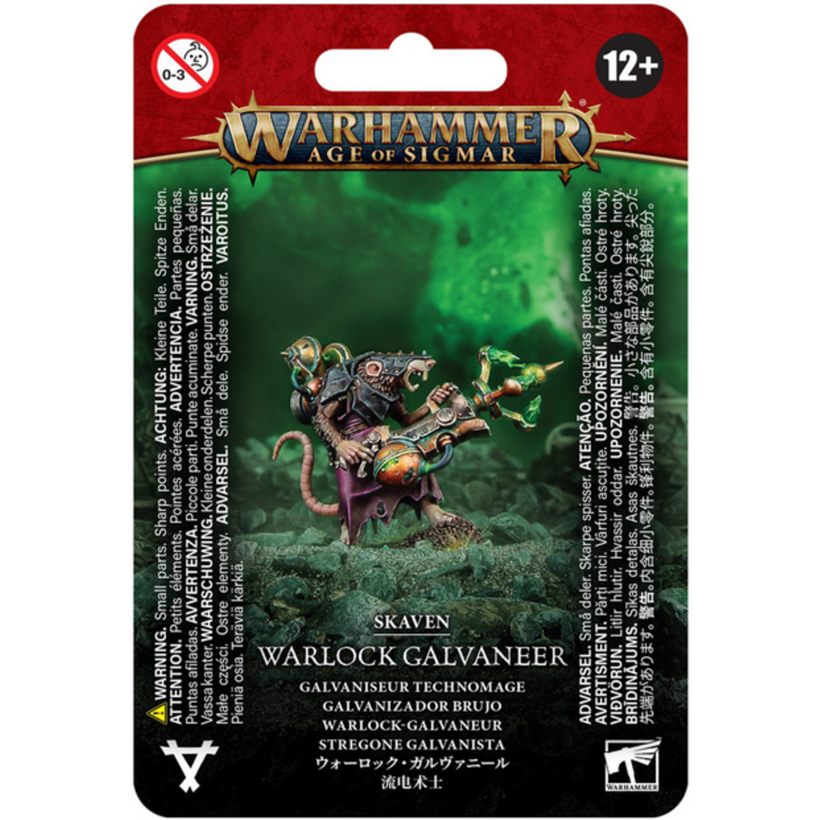 Games Workshop Age of Sigmar: Skaven - Warlock Galvaneer
