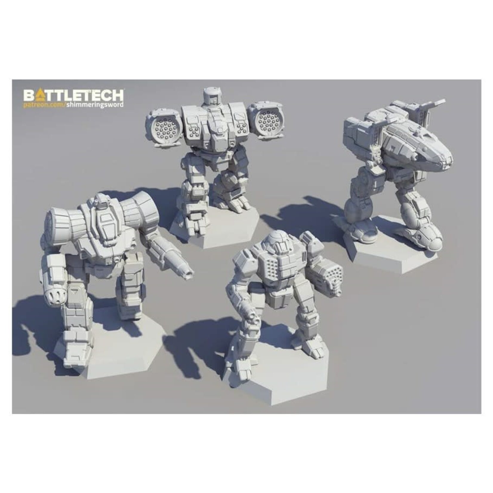 Catalyst BattleTech: Miniature Force Pack - Inner Sphere Fire Lance