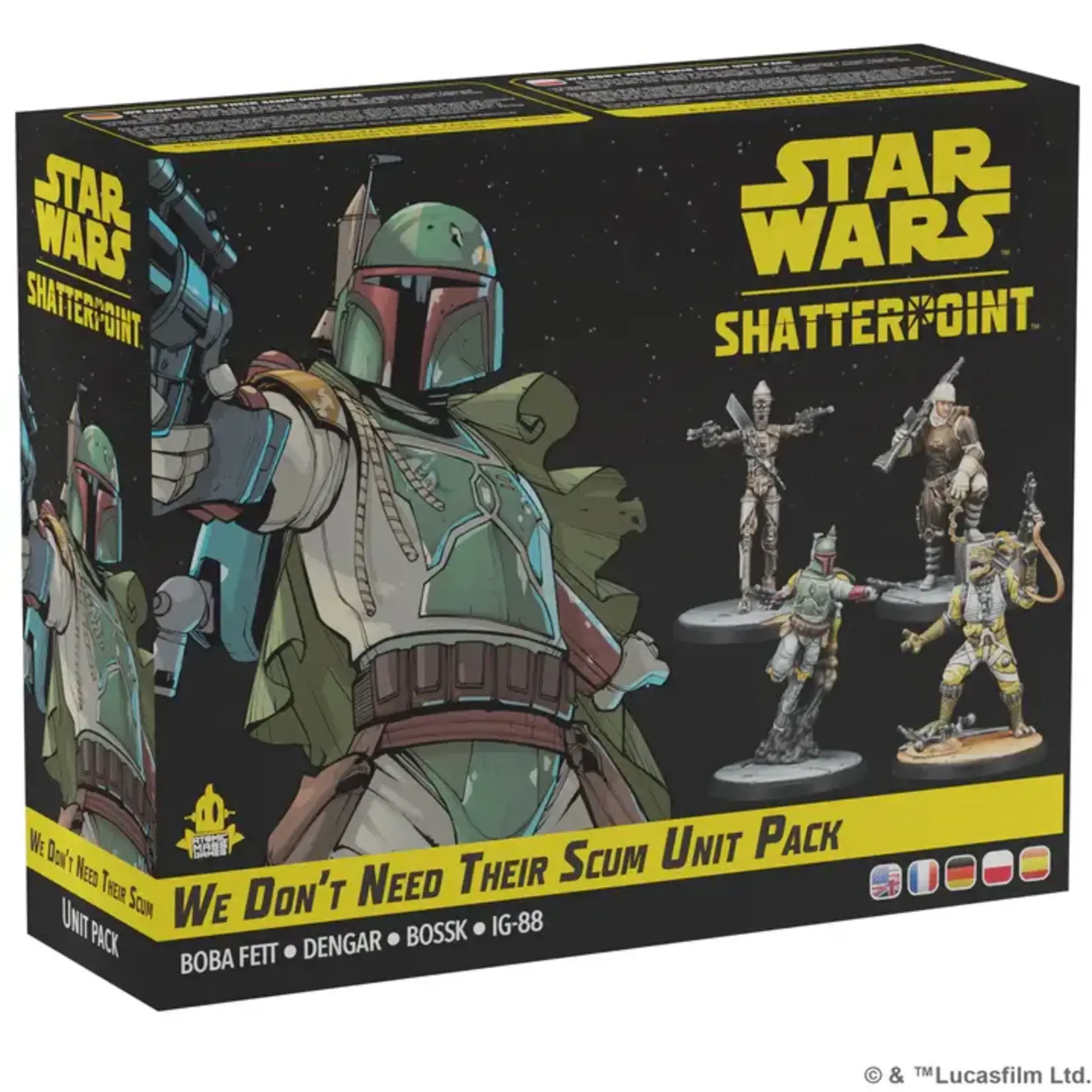 Atomic Mass Games Star Wars: Shatterpoint - We Don't Need Their Scum