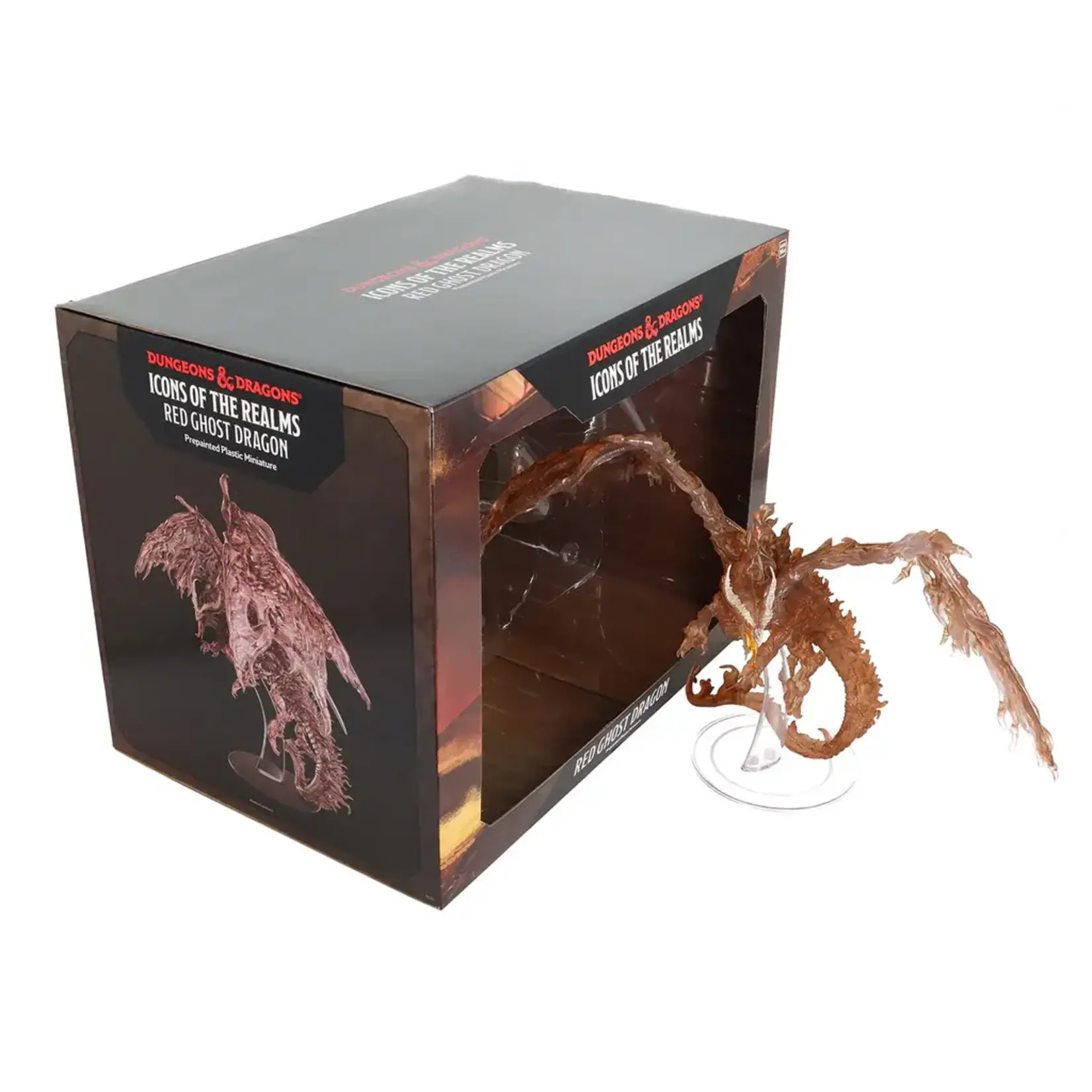 Wiz Kids D&D Prepainted Miniatures: Red Ghost Dragon