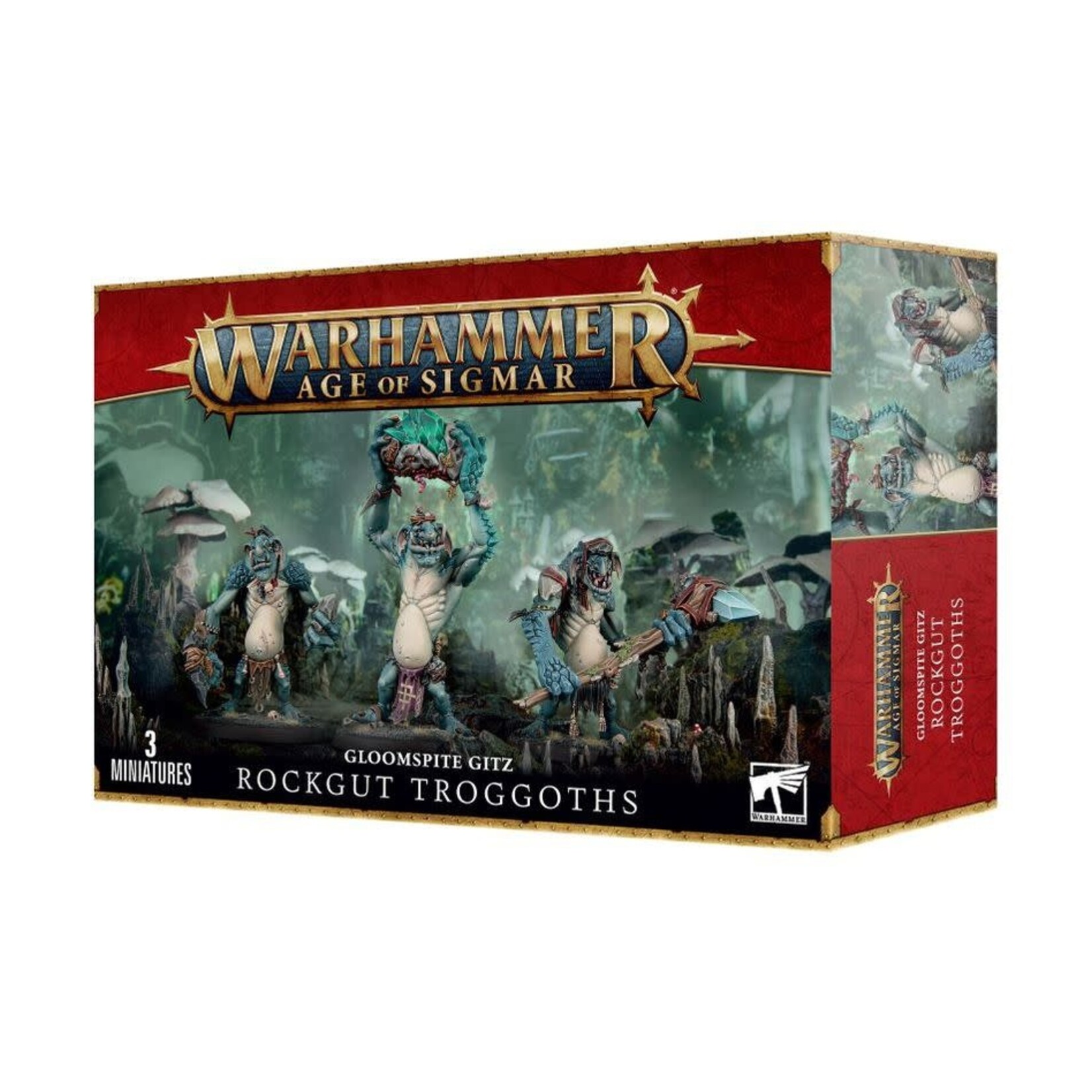 Games Workshop Age of Sigmar: Gloomspite Gitz - Rockgut Troggoths