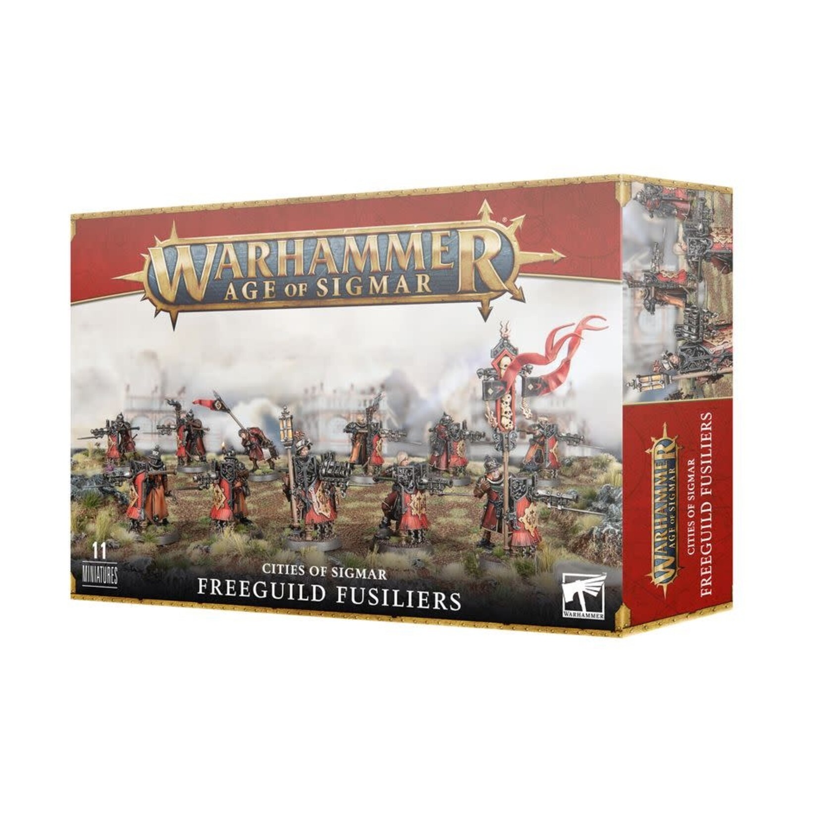Games Workshop Age of Sigmar: Cities of Sigmar - Freeguild Fusiliers