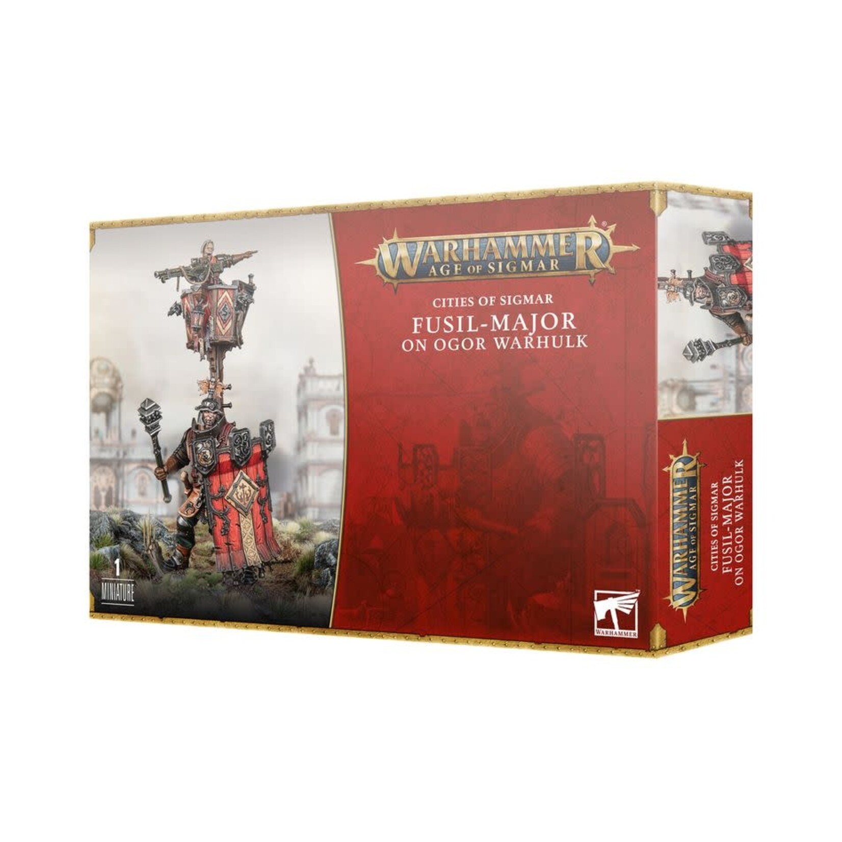 Games Workshop Age of Sigmar: Cities of Sigmar - Fusil-Major on Ogor Warhulk